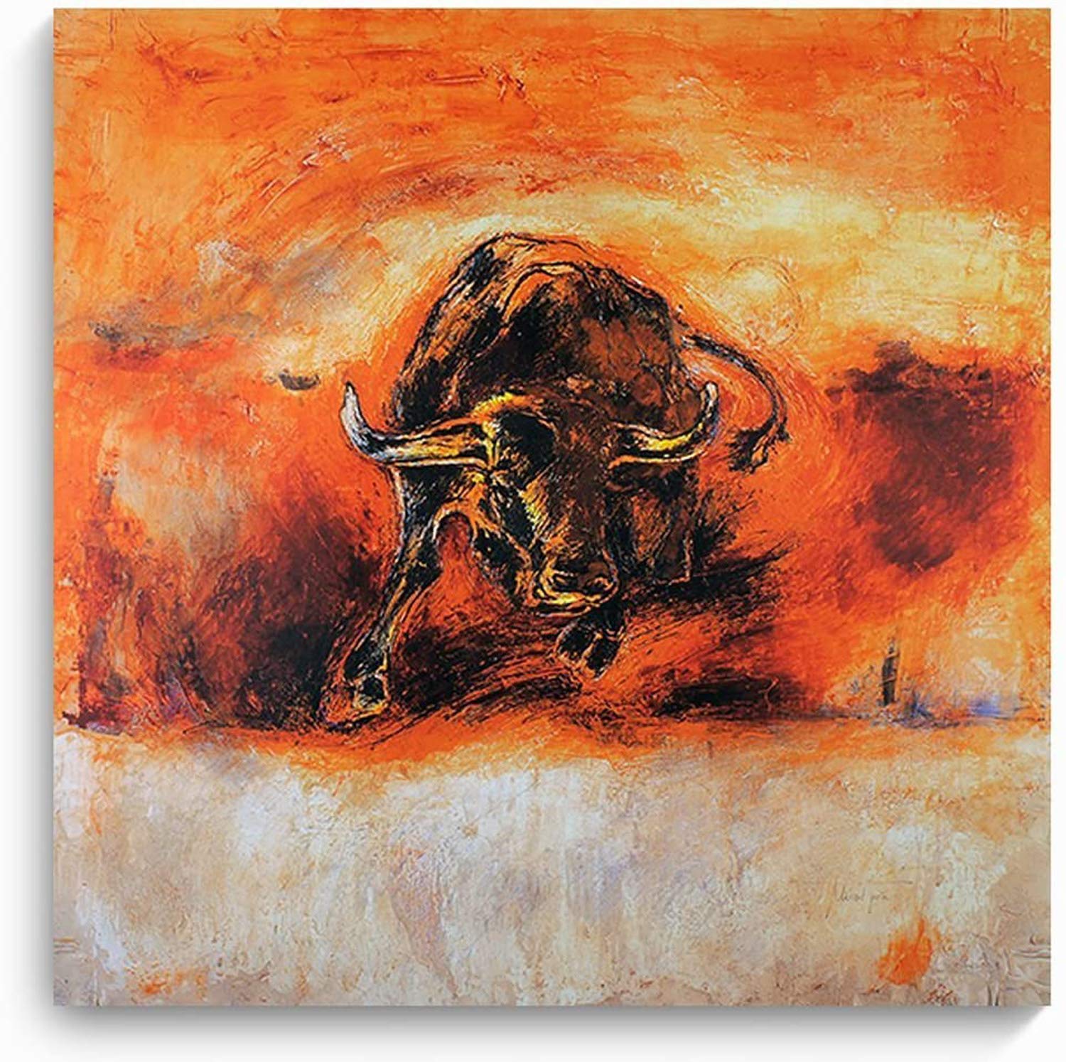 Muralo Leinwandbild „Essen Obst Orangen“ – 100x70 Cm, Kunstdruck Auf Leinwand, Für Wohnzimmer & Schlafzimmer