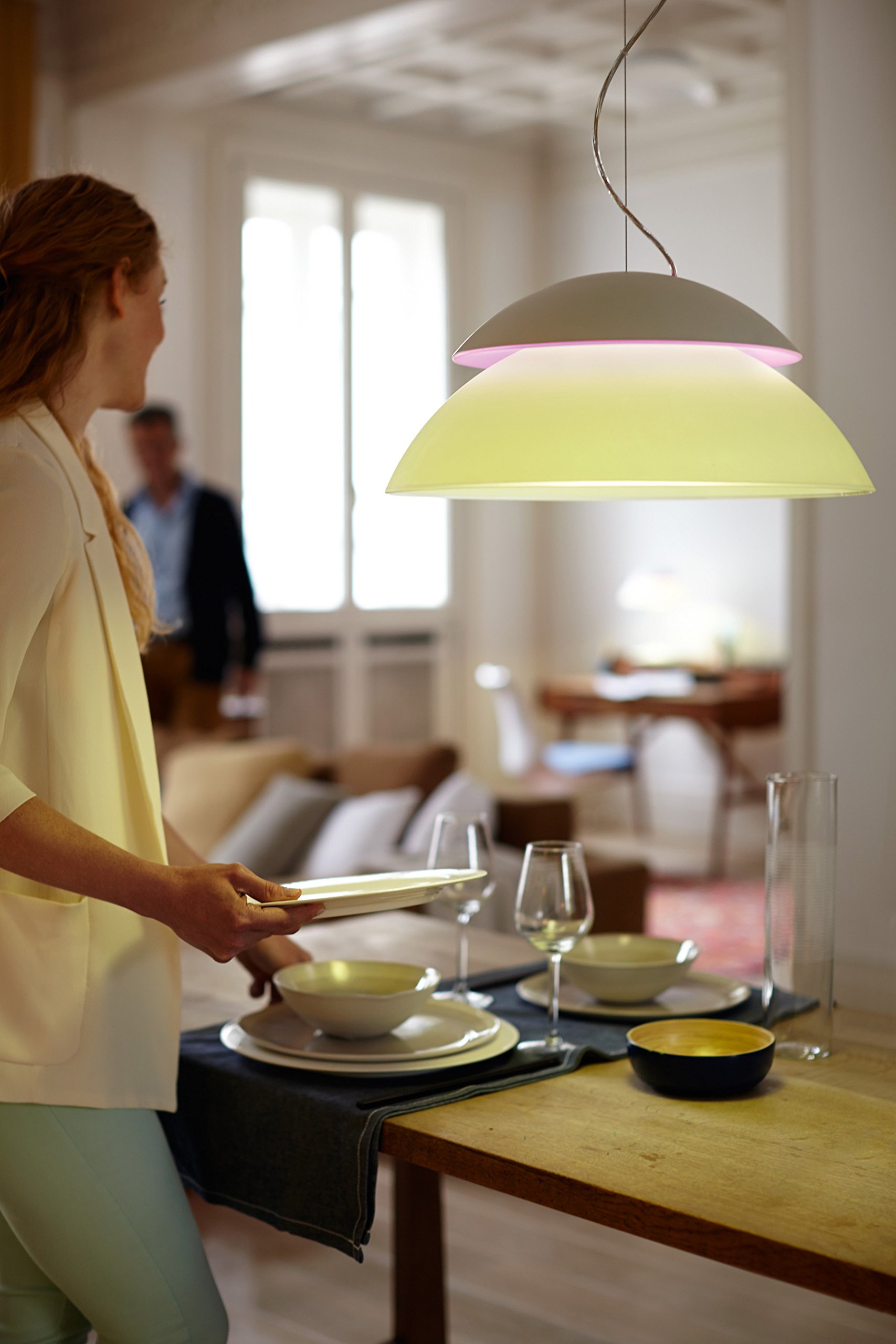 Philips 7120031PH Beyond Hue Suspension LED Connectée Pilotable via Smartphone