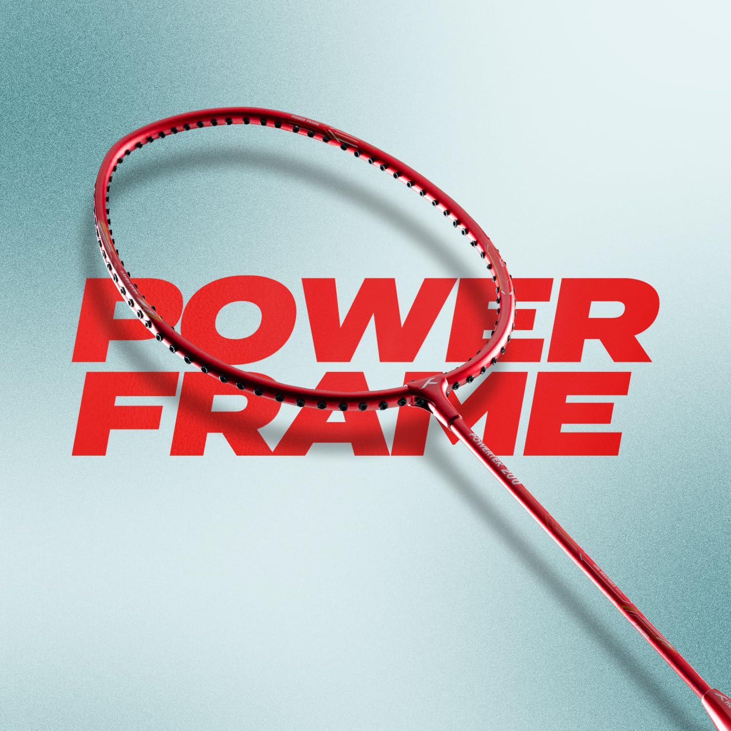 HUNDRED Powertek 200 PRO Graphite Strung Badminton Racket