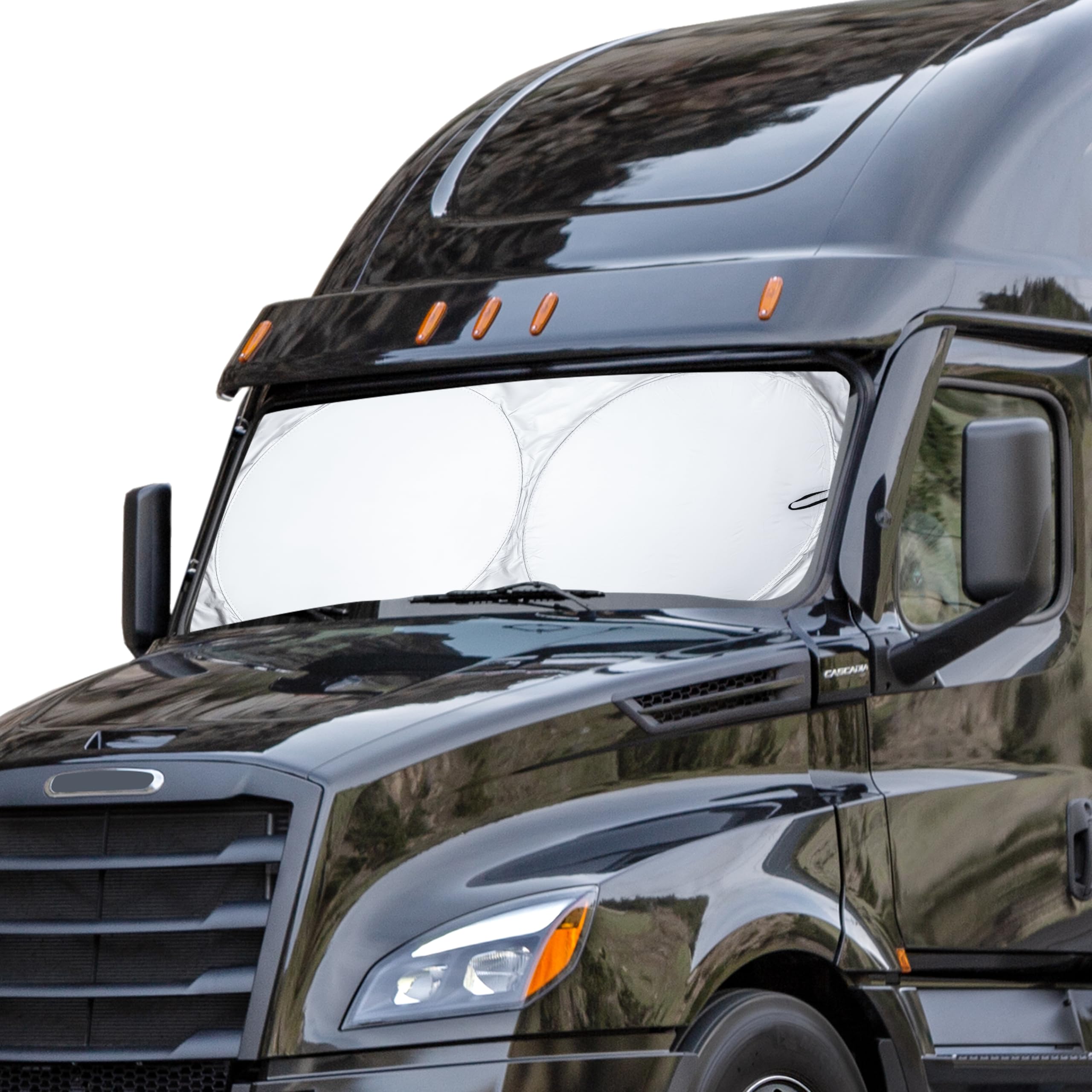 EcoNour Windshield Sun Shade for Freightliner Cascadia 2018-2024 2025