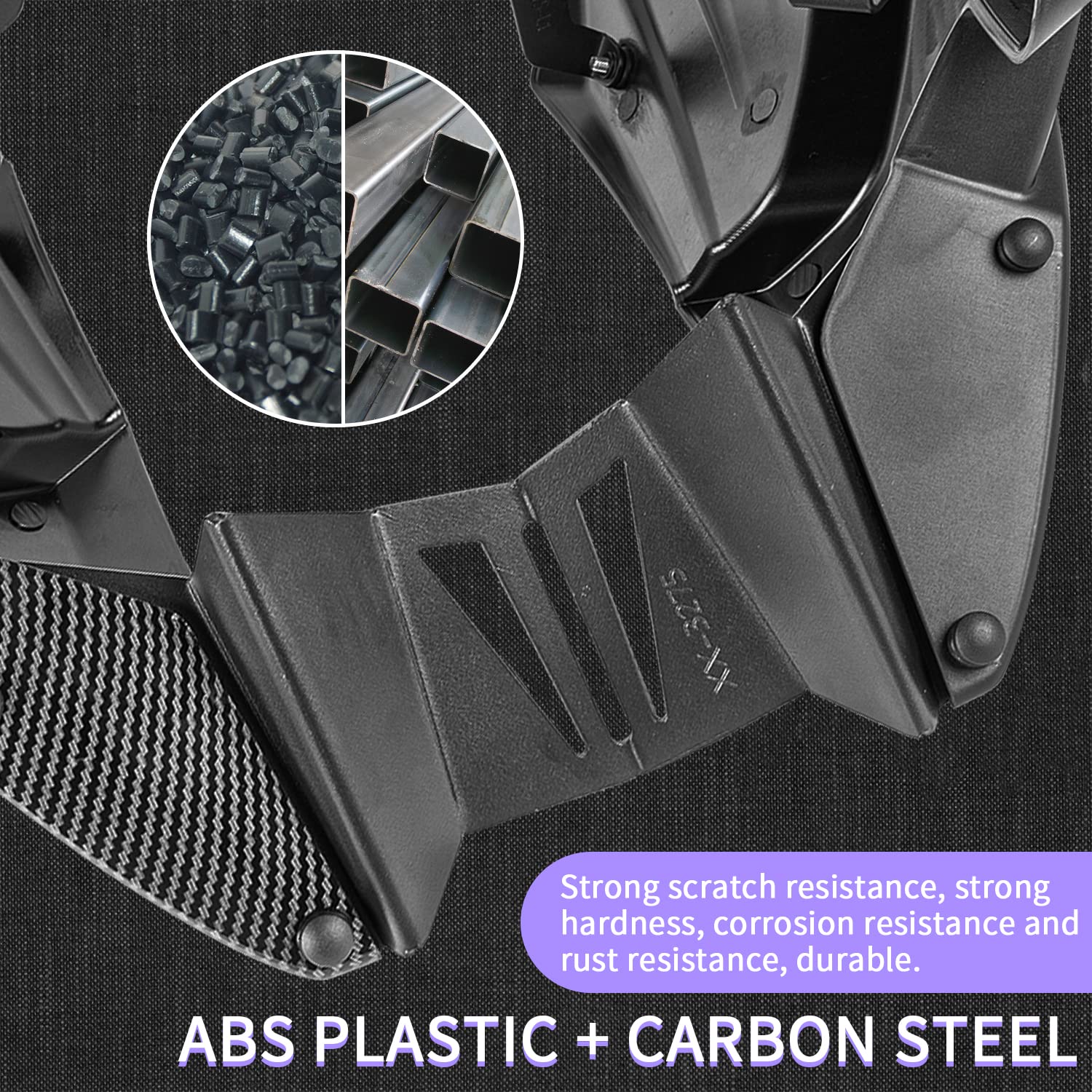 Motorrad MT09 FZ09 Bellypan Belly Pan Lower Panel Spoiler Verkleidungsabdeckung Body Frame Kit Motorschutz Chassis Stoßstangenschutz für MT FZ 09 FZ-09 MT-09/SP 2021 2022 2023 (Matt-schwarz)