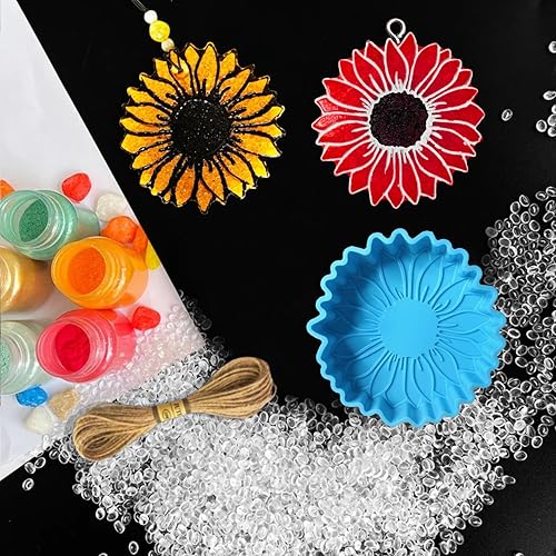 Miniatura 2 de Freshie Molds de silicona, moldes de silicona Rifanda Flower para freshies, aptos para horno, suministros de freshies, moldes de suministros de