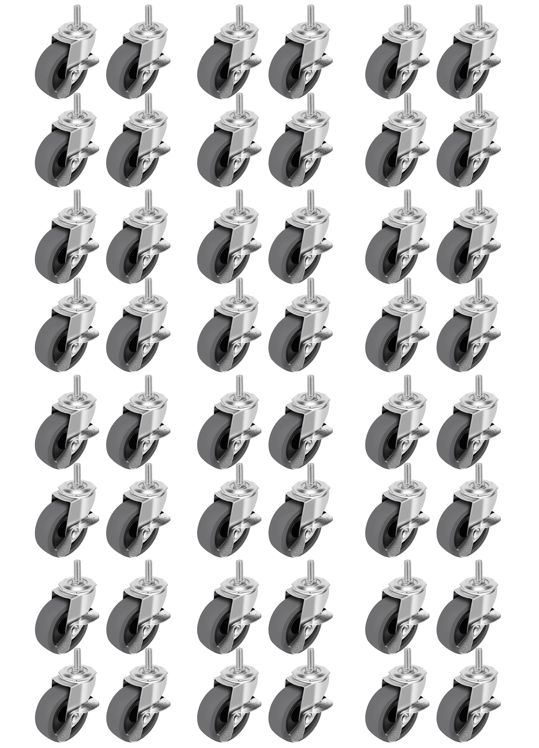 Heavy Duty Caster Wheels - Locking & Swivel -9 Heavy Duty Caster Wheels - Locking & Swivel -9