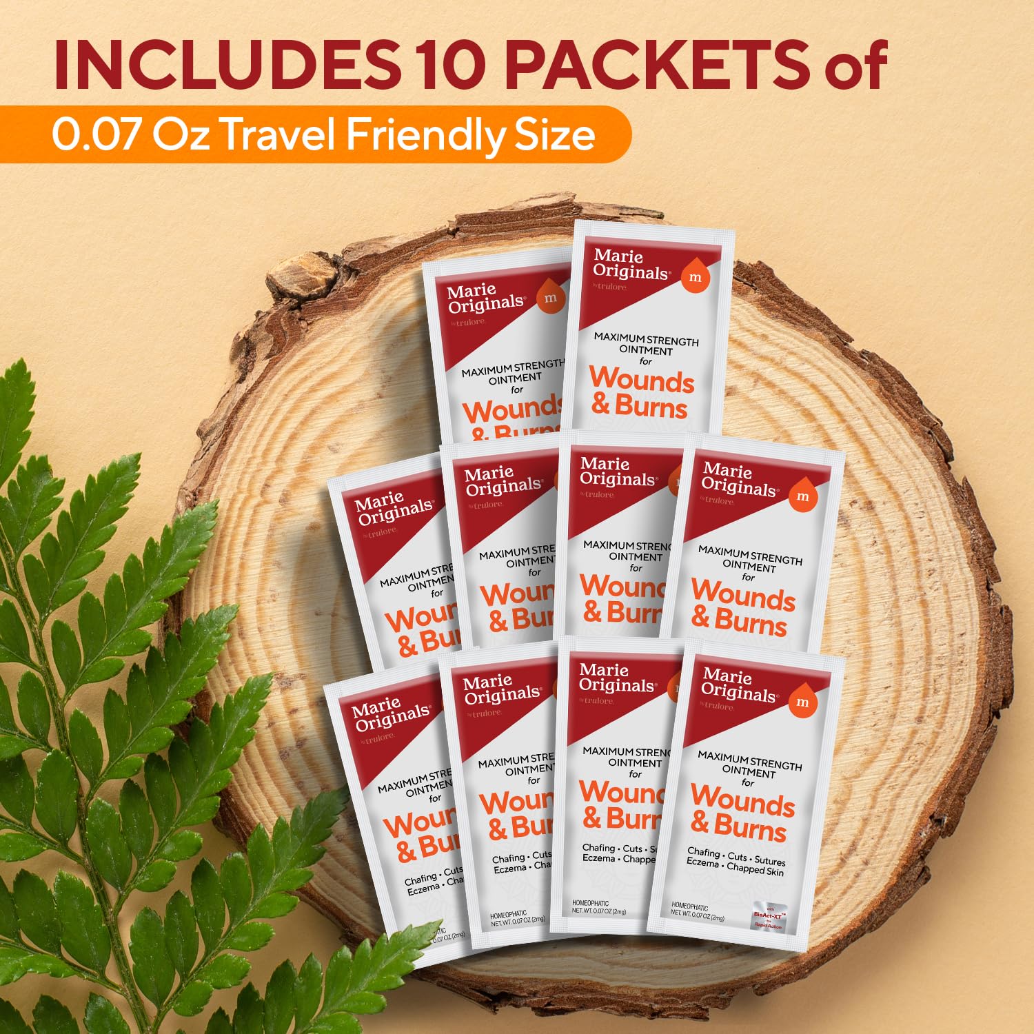 Marie Originals Wounds, Burns & Chafing Ointment Packets, 10 Packets — Amazon image 5