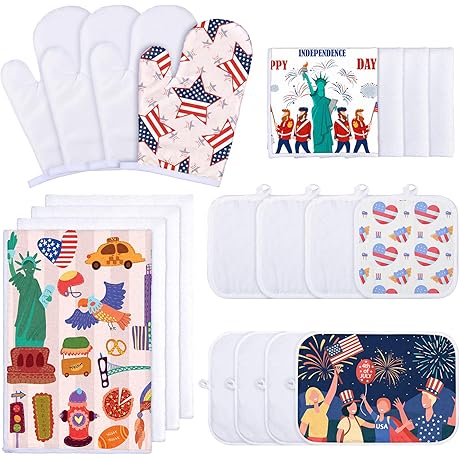Suclain Sublimation Pot Holders Set