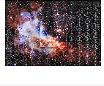 Amazon.com: Nebula 1,000 Piece Space Jigsaw Puzzle by Blue