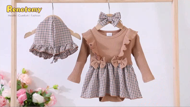 Amazon.com: Renotemy Baby Girl Winter Fall Newborn Dresses