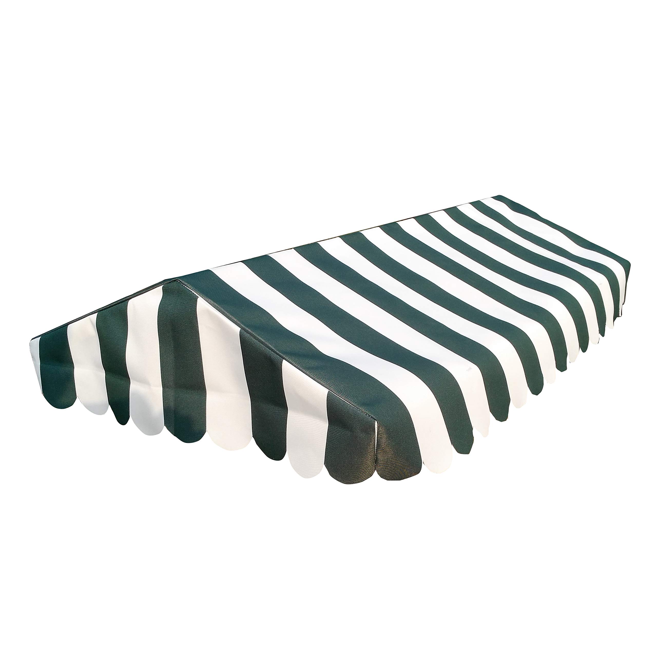 FixtureDisplays® 35.6x20x7" Fabric Awning Flower Cart Roof Hotdog Stand Awning Display Roof Awning W