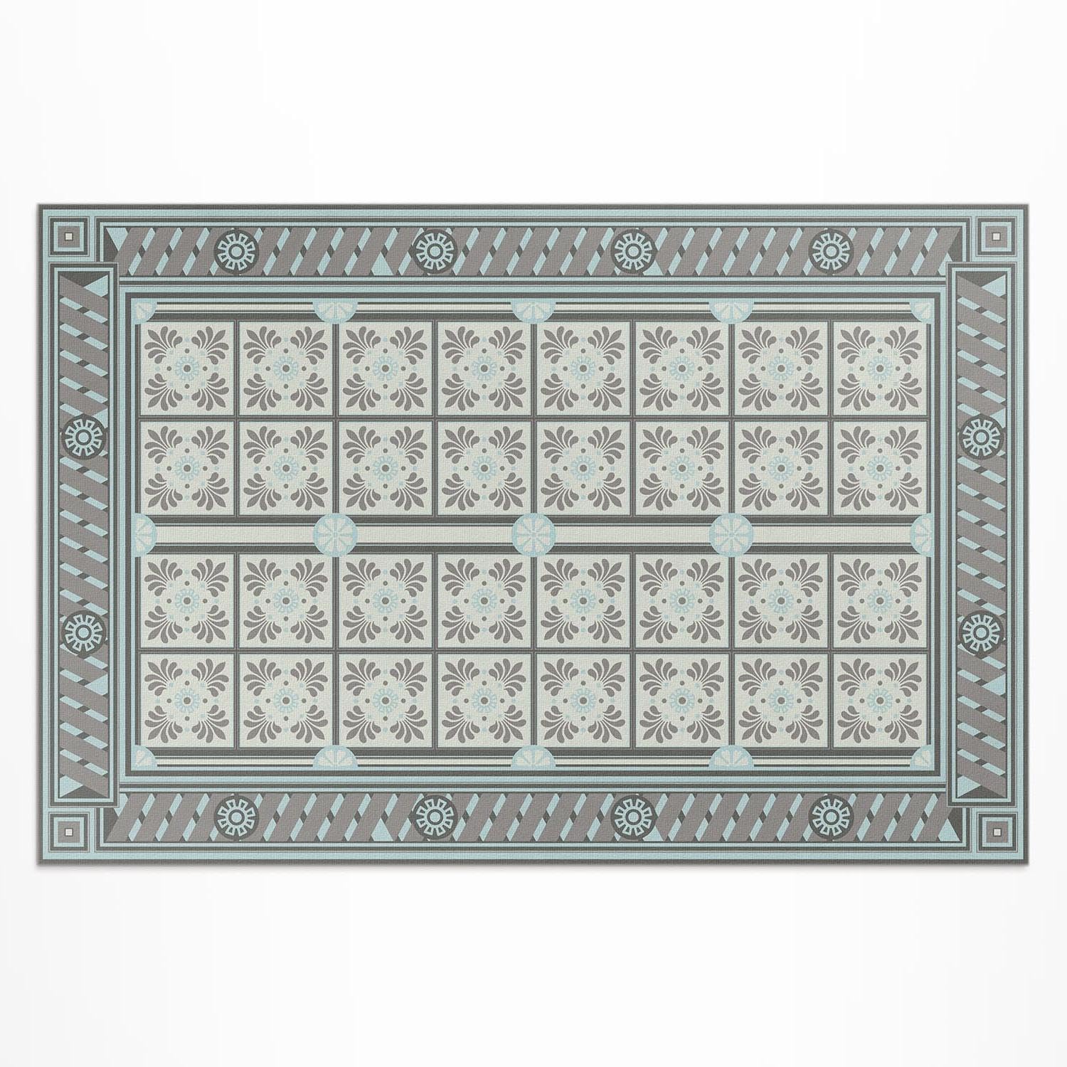 Tapis balcon 140x210 imperméable et résistant aux UV pour sol de jardin extérieur