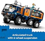 LEGO City Camion de Laboratoire Scientifique Explorateur Arctique Jouet de Construction - Ensemble de Jeu de Rôle STEM pour Garçons et Filles, Âges 8+ - Camion Jouet à Construire pour Enfants Avec 5 Minifigures - Idée de Cadeau pour Anniversaires - 60471