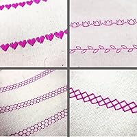 Vista 4 de Eversewn Charlotte máquina de coser de 70 puntadas, computarizada