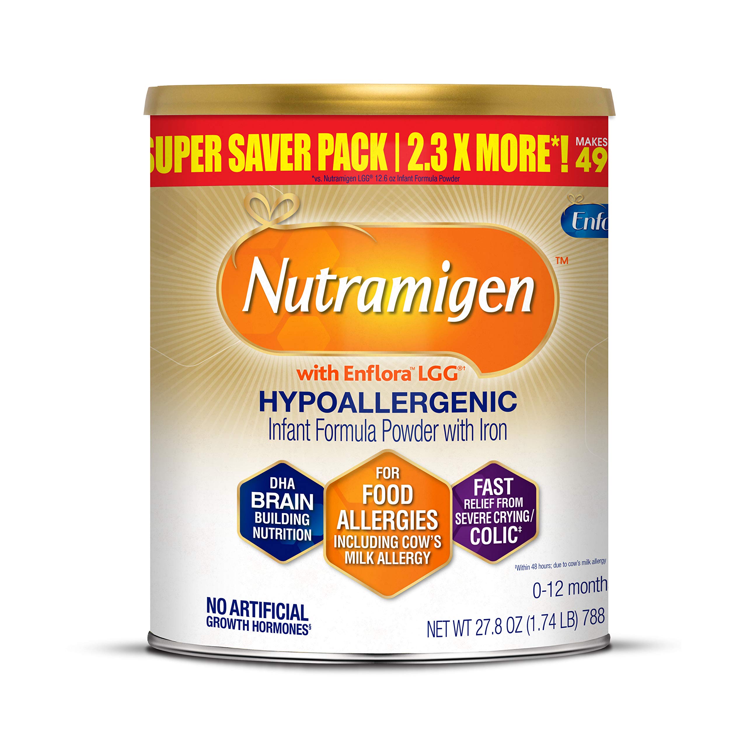 Enfamil Nutramigen Infant Formula, Hypoallergenic and Lactose Free