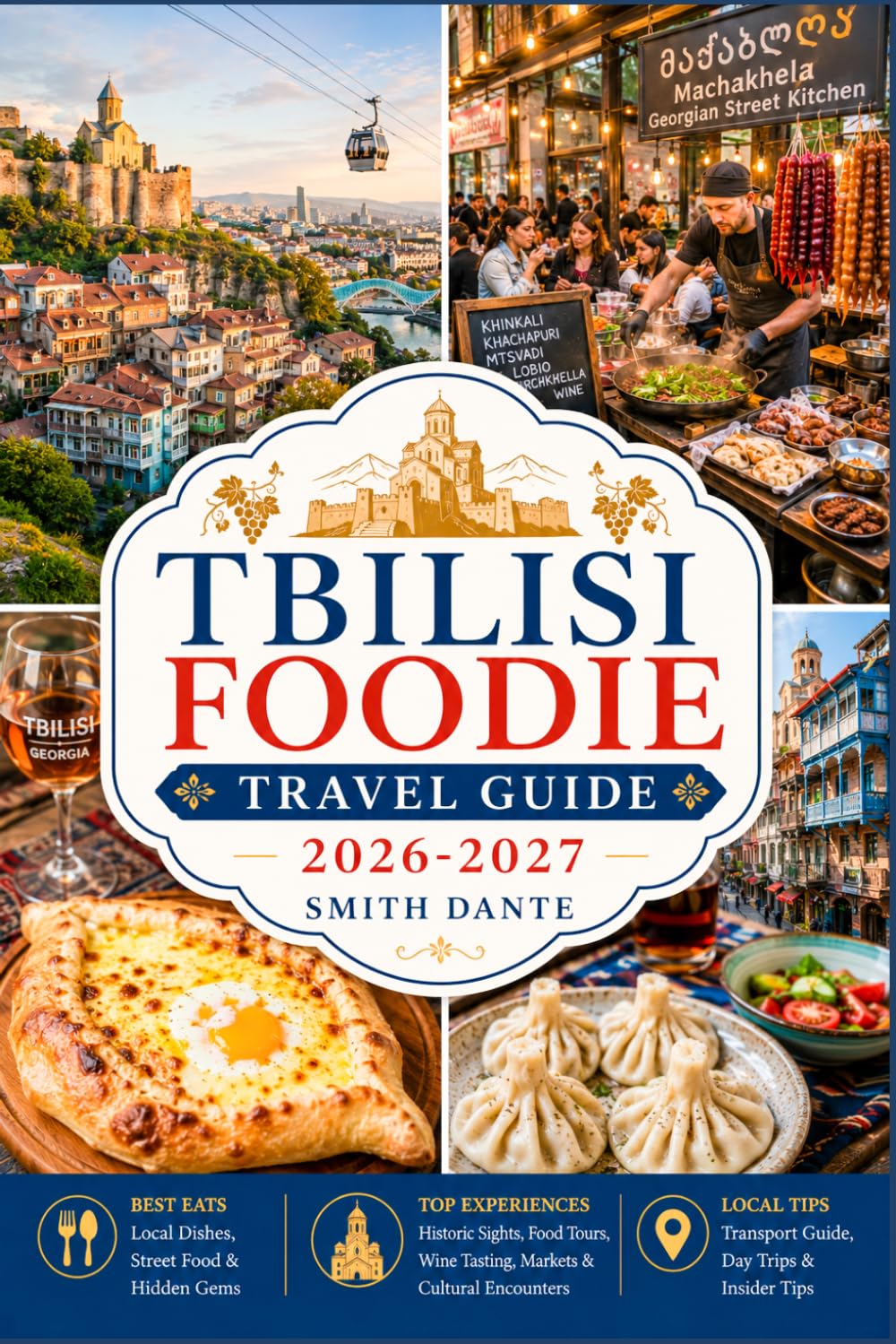 TBILISI FOODIE TRAVEL GUIDE. 2026–2027: Local Restaurants, Khinkali, Wine Bars, Old Town Eats, Markets, Hidden Gems, Itineraries, Bakery Stops, Historic District Flavors (World Foodie Travel Guides)