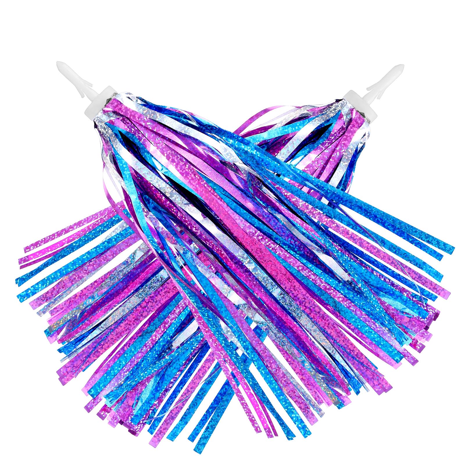 ElevateTech Bike Handlebar Streamers Bicycle Streamers Colorful Ribbons Tassels Scooter Accessories Handgrip Tricycle Handlebar Decorations Streamersfor Girls and Boys