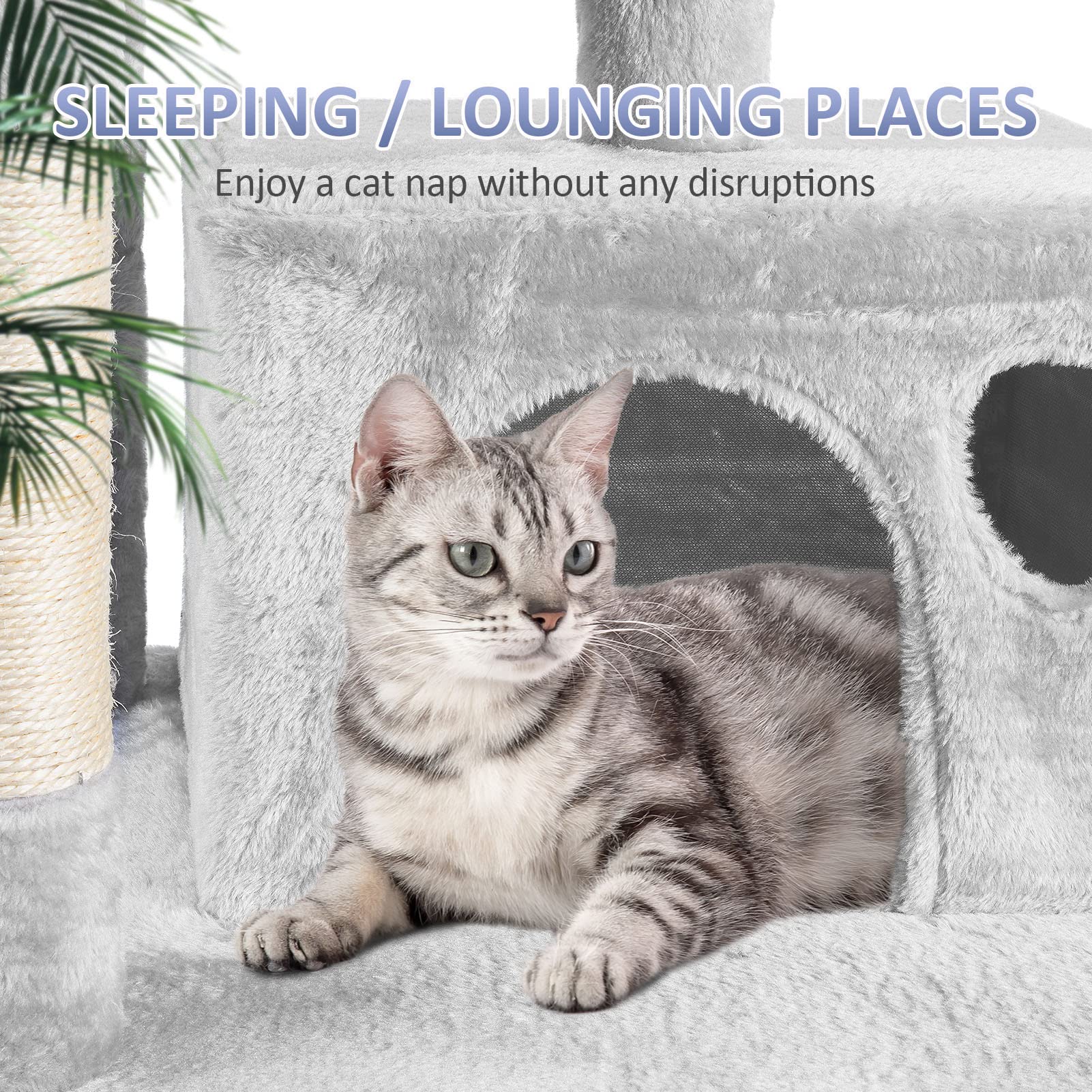 JOYO Cat Tree para gatos de i...B08F1Y4QZK