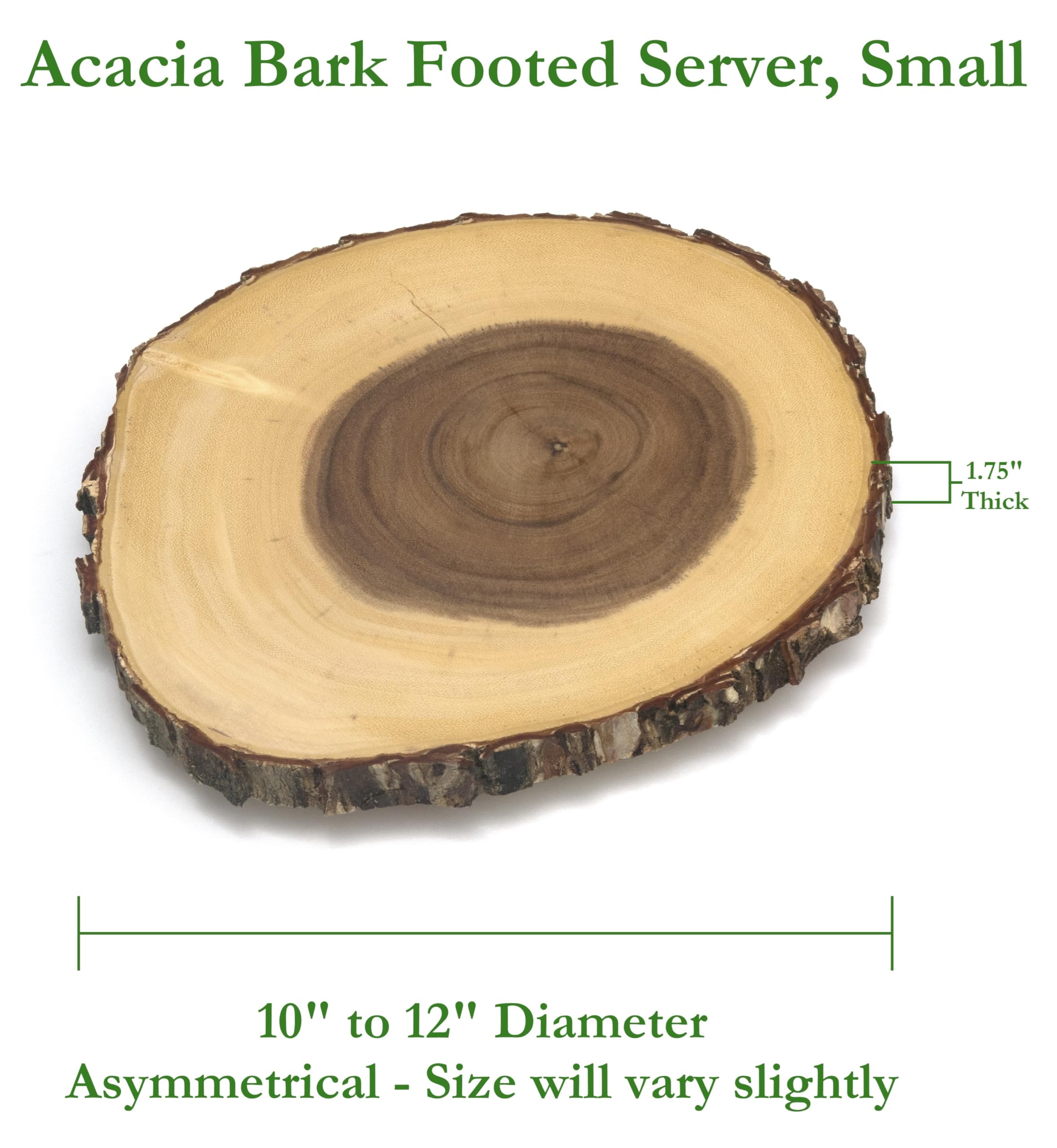 Amazon.com | Lipper International 1010 Acacia Tree Bark Footed