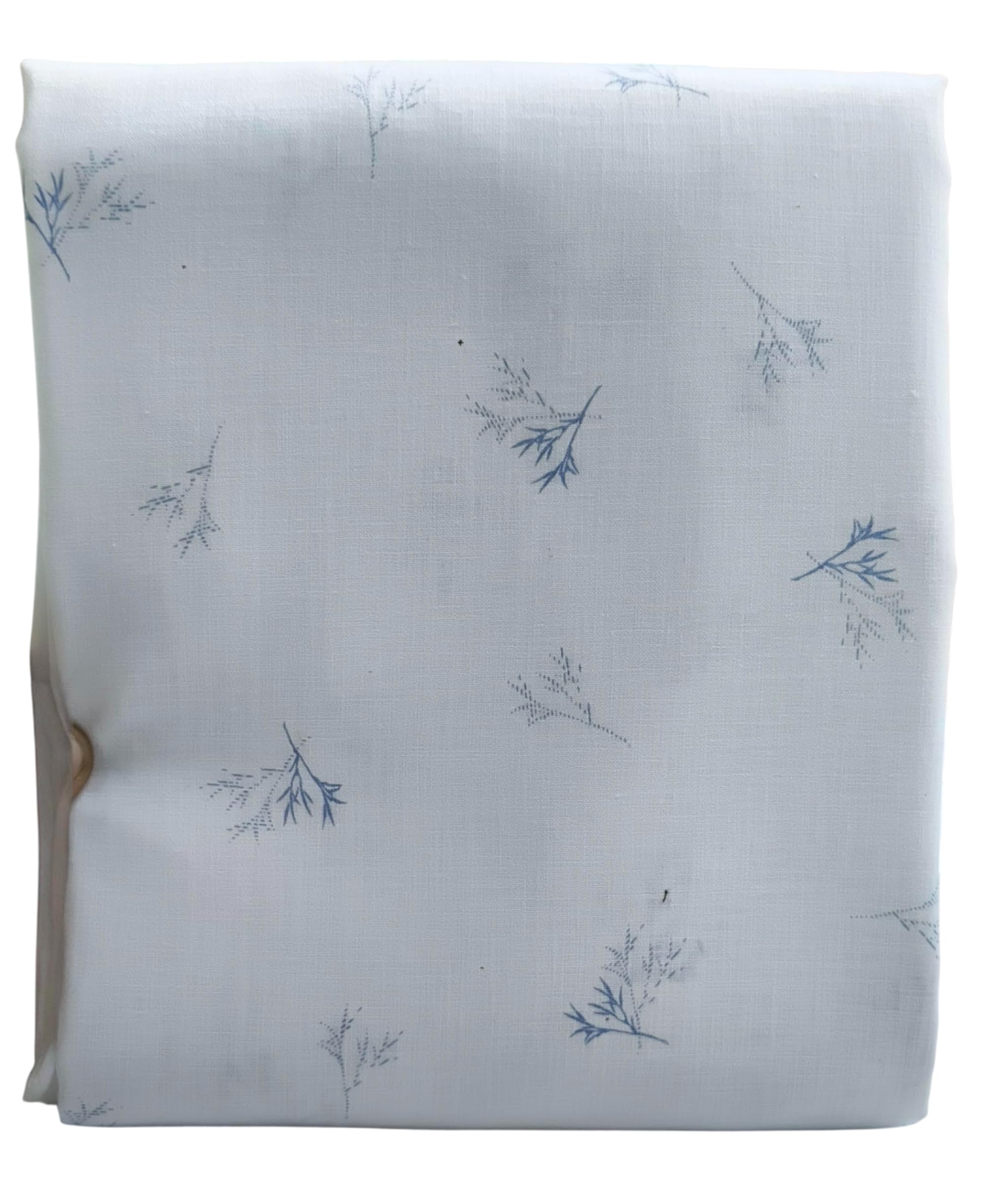 Siyarams Printed light blue Shirt Fabric for Men Unstitched Cotton Blend Stylish Printed Design Soft Breathable Material for Formal Casual Office Wear-image-48