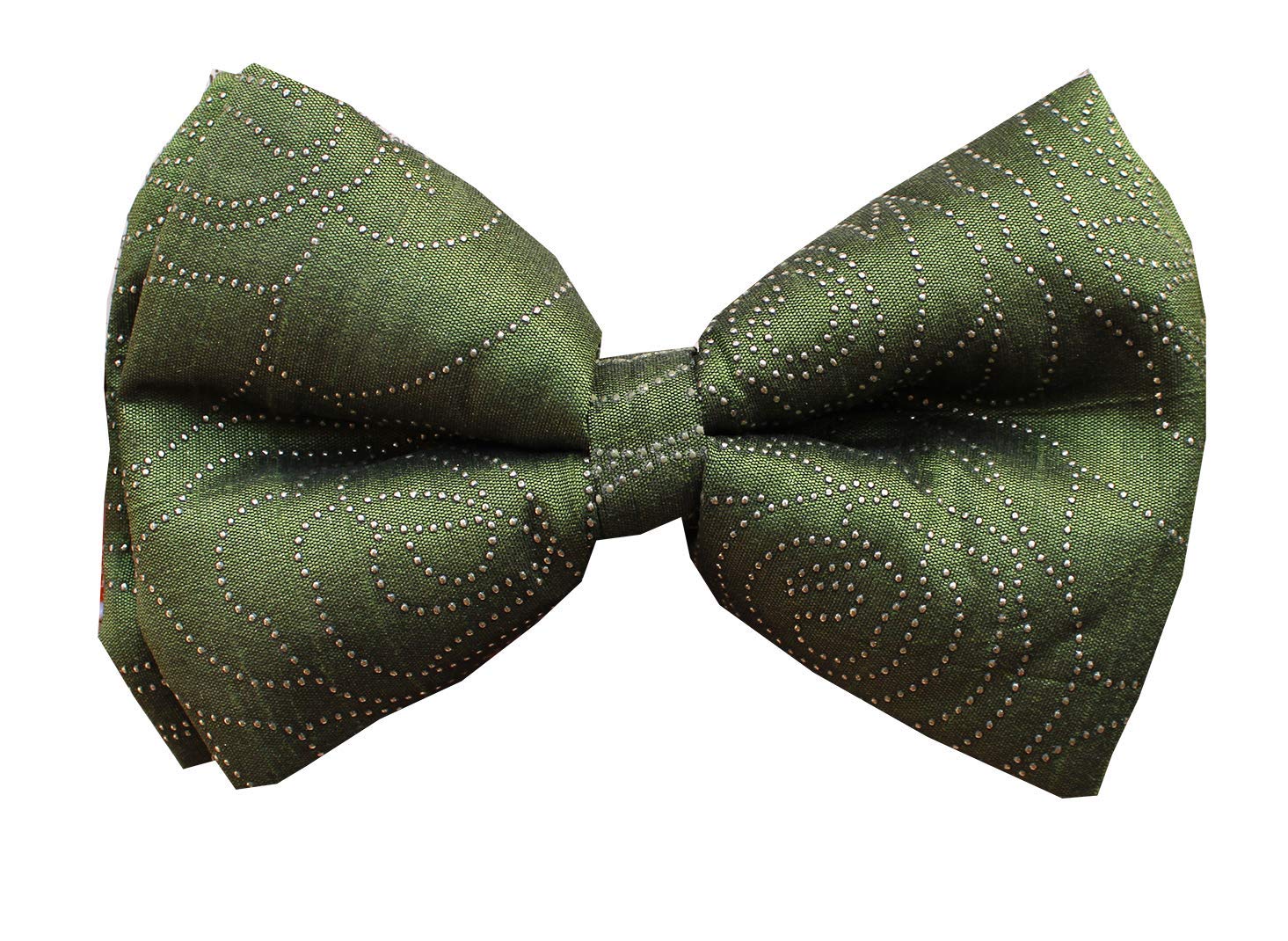 Lana Paws Evergreen Christmas/Winter Dog Bowties/Dog Bow tie/Dog Gift (Olive & Silver) (B081B5G488) Amazon Price History, Amazon Price Tracker