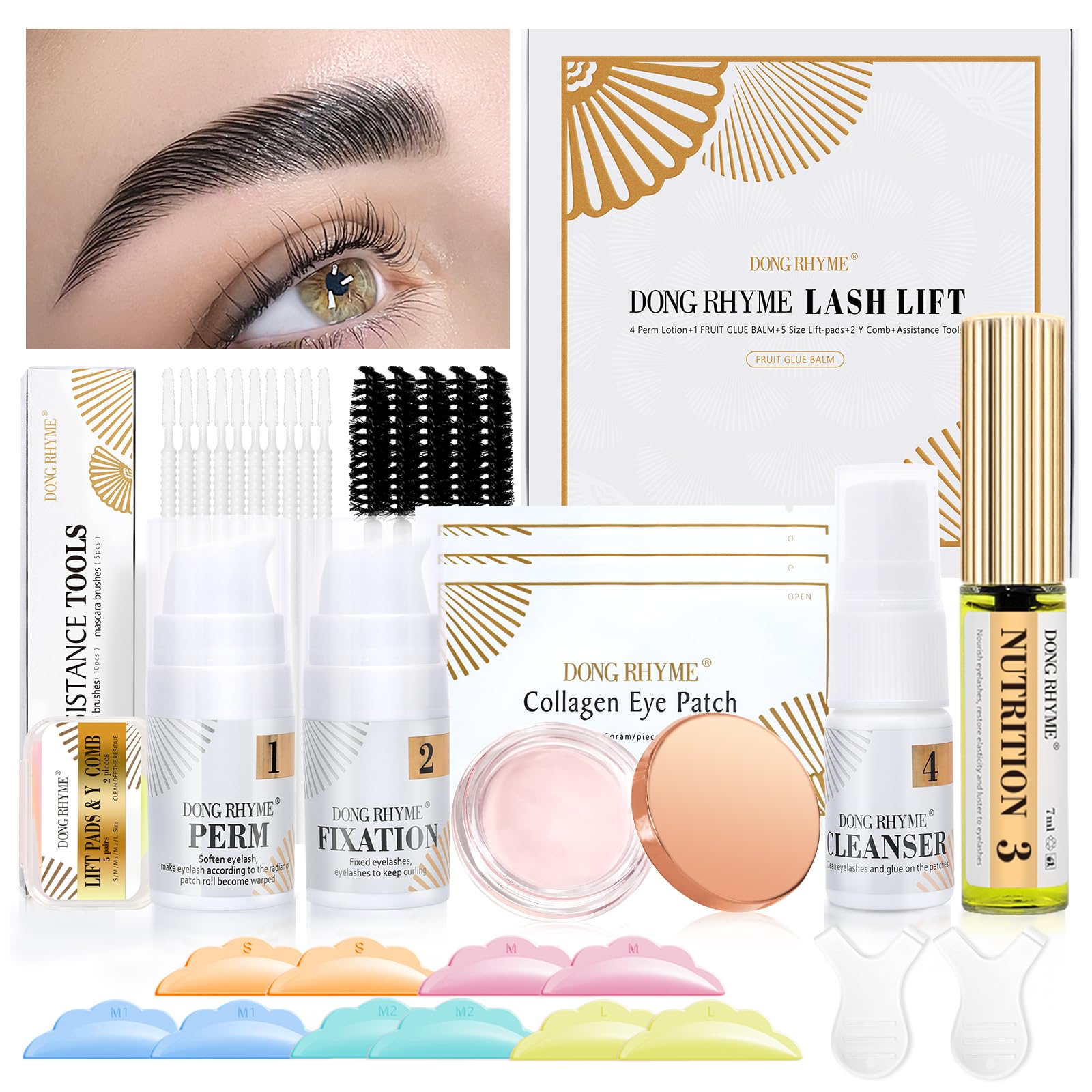 Sponsored Ad – 2025 Upgraded Lash Lift Kit, Eyelash Perming Kit with Glue Balm Eyelash Lifting Professional Instant Lash Lifting Curling Semi-Permanent Eyelash Wave for 5~8 Weeks