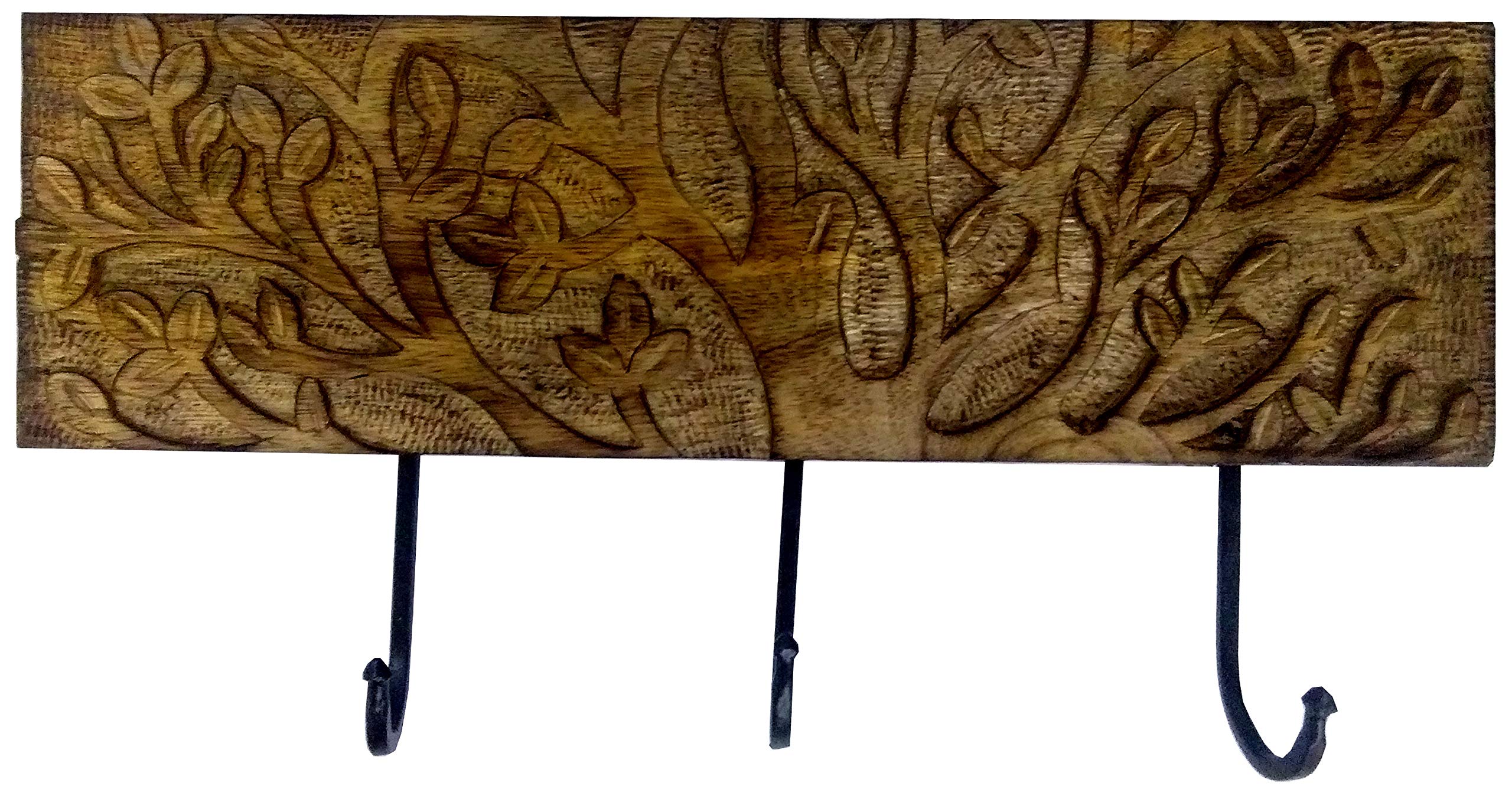 Porte-clés mural en bois pour embellir l'entrée de votre maison