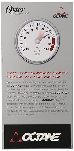 Miniatura 3 de Oster Pro - Kit de corte de pelo ajustable y cortadora de cabello, 1 CT (gris (sin cable))