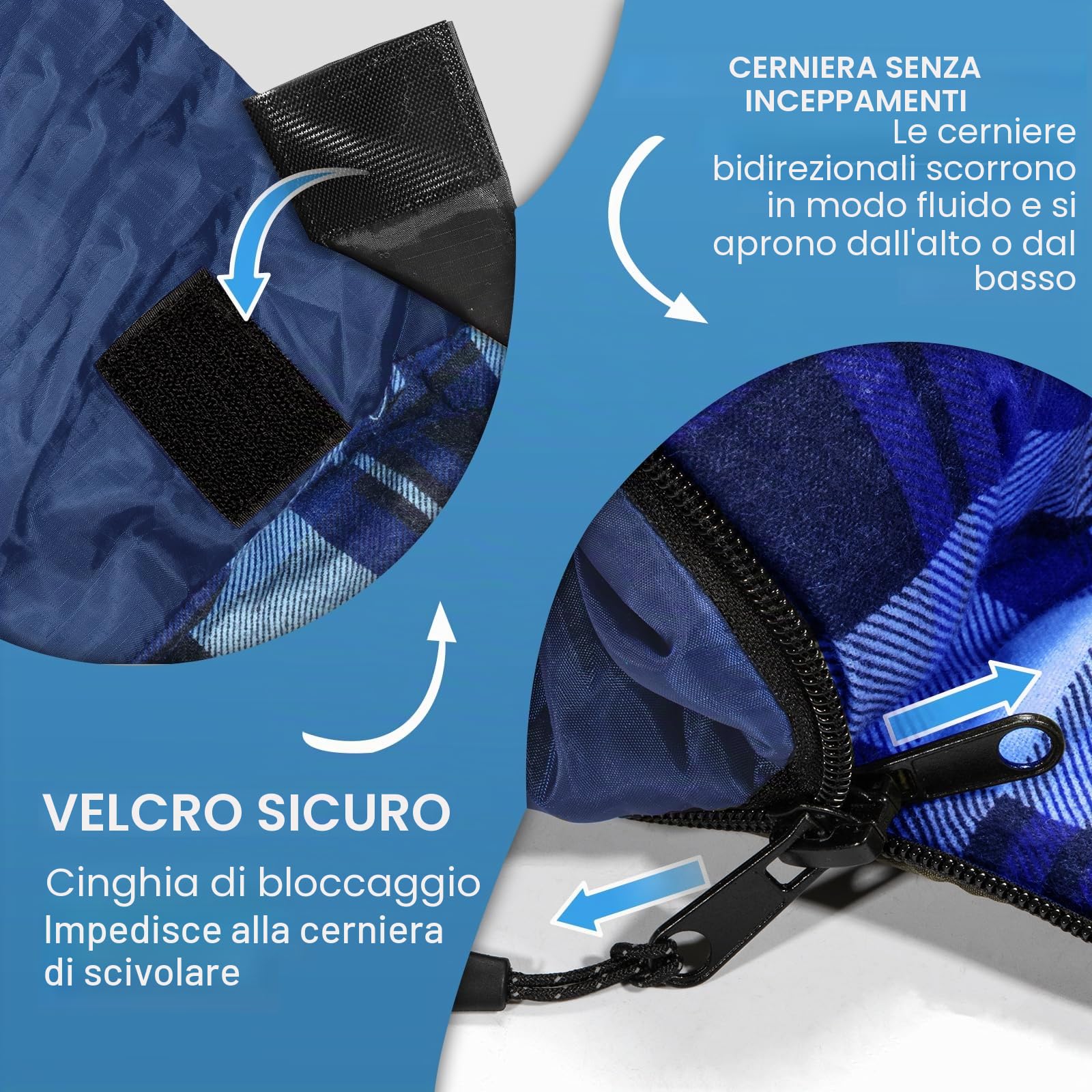 Double Sleeping Bag for Adults Camping, XL Queen Size 2 Person Cotton Flannel Sleeping Bags for All Season Hiking Backpacking, Lightweight Waterproof for Cold Weather & Warm