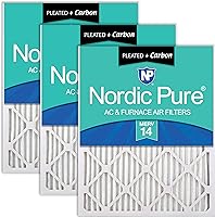 Vista 29 de Nordic Pure 20x20x1 (19 1/2 x 19 1/2 x 3/4) Filtros de aire plegados MERV 12, paquete de 6