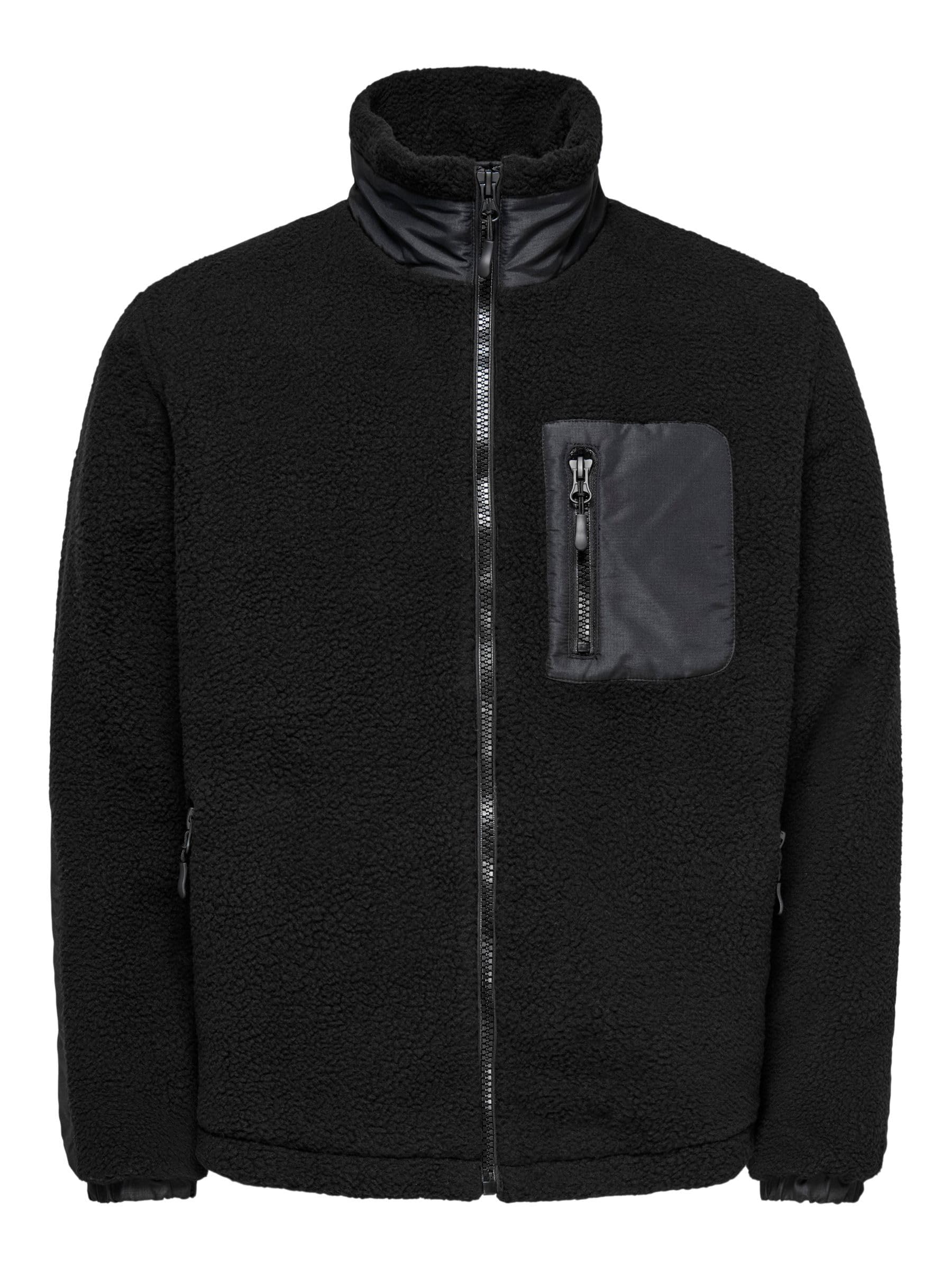 Only & Sons Herren Onstyro Padded Sherpa Jacket Noos Onstyro Padded Sherpa Jacket Noos (1er Pack)