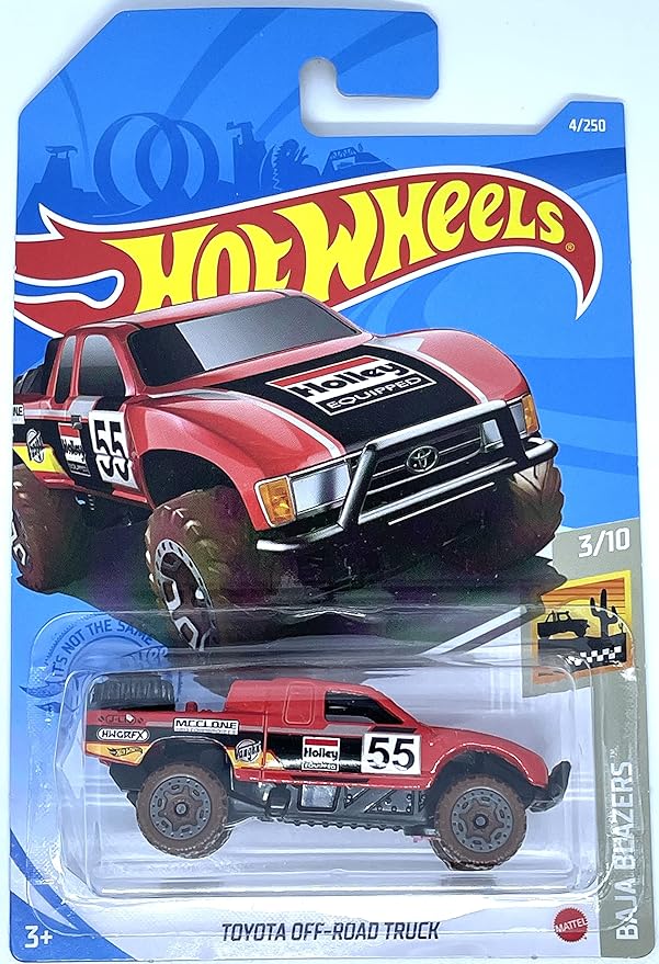 Hot Wheels Toyota OffRoad Truck Baja Blazers 3/10 [red