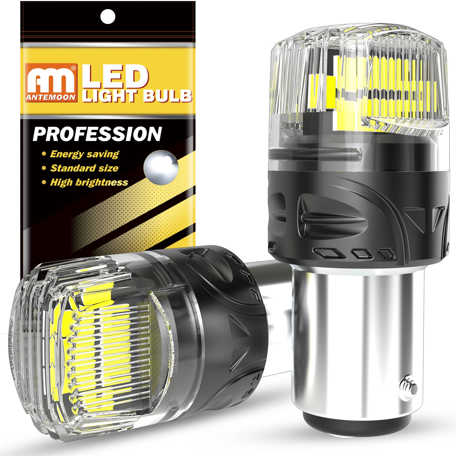 P21/5W 1157 BAY15D Bombillas LED 12V Super Brillante 2800LM 6000K Blanca 1016 1034 2357 Reemplazo Lámparas para Luz de Marcha Atrás Luz de Freno Luces Traseras, 2 Piezas