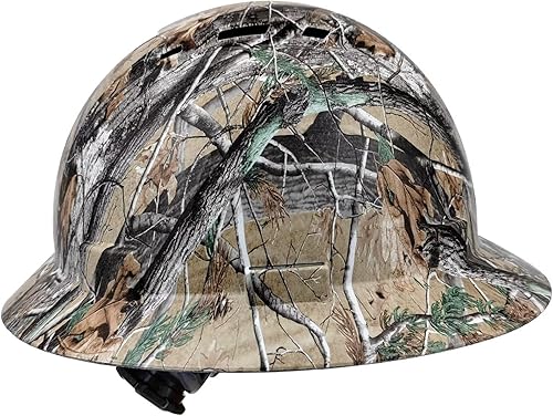 Casco de seguridad OSHA de ala completa, casco de seguridad duradero y ligero de fibra de carbono, equipo de protección de suspensión de trinquete