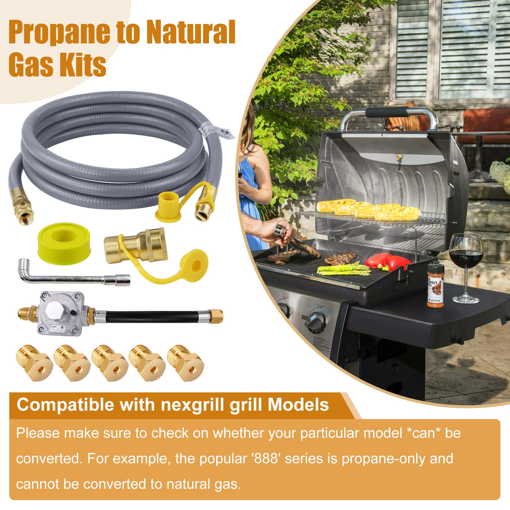 Nexgrill Natural Gas Conversion Kitnull