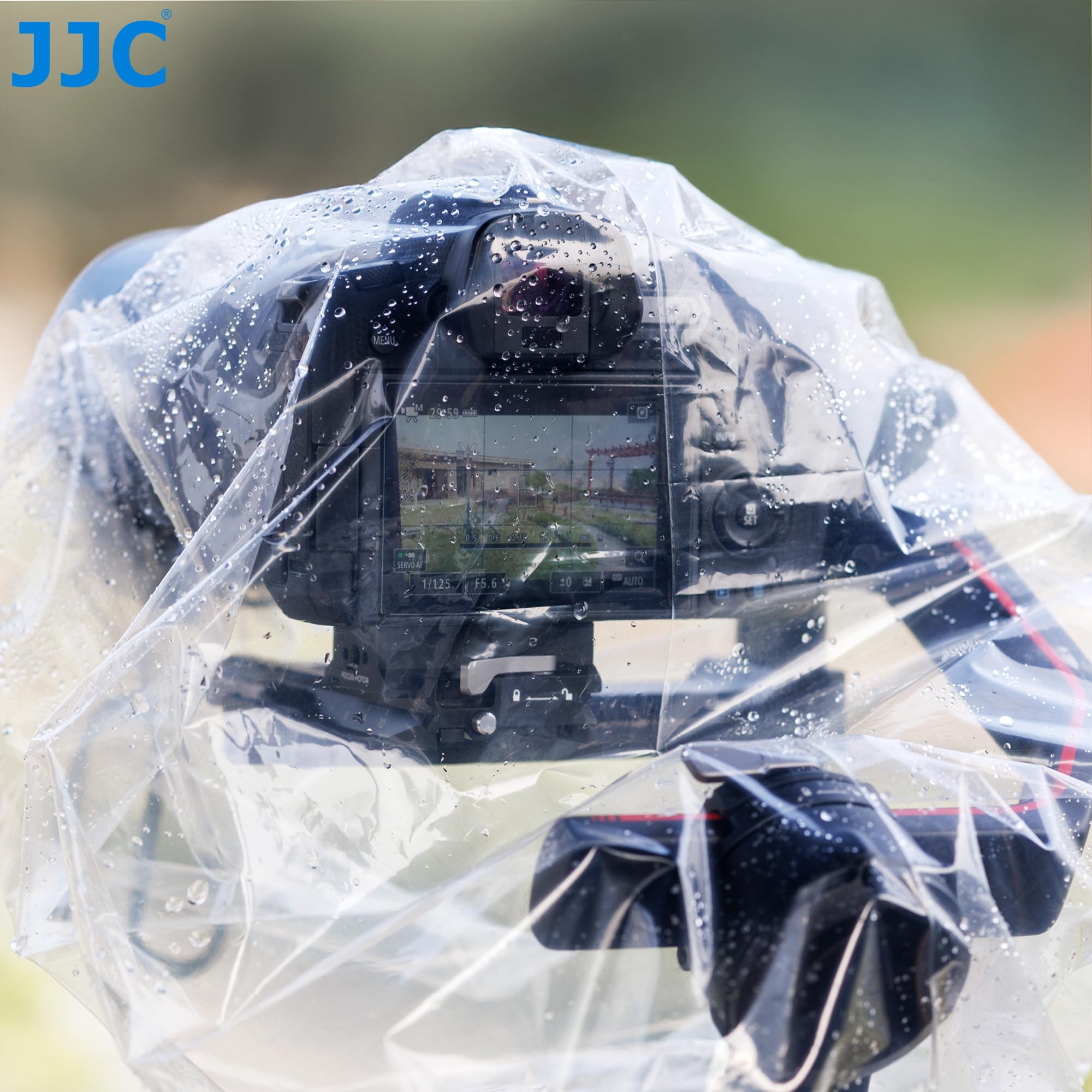 JJC 2 Pack Housse de Pluie Transparente pour Stabilisateur, Protecteur Imperméable pour DJI RS3 Pro Mini RSC 2 Ronin-SC ZHIYUN WEEBILL 3S Crane 4 et Plus Stabilisateur Inférieur à 16,3 x 8,6 x 7,7 ''