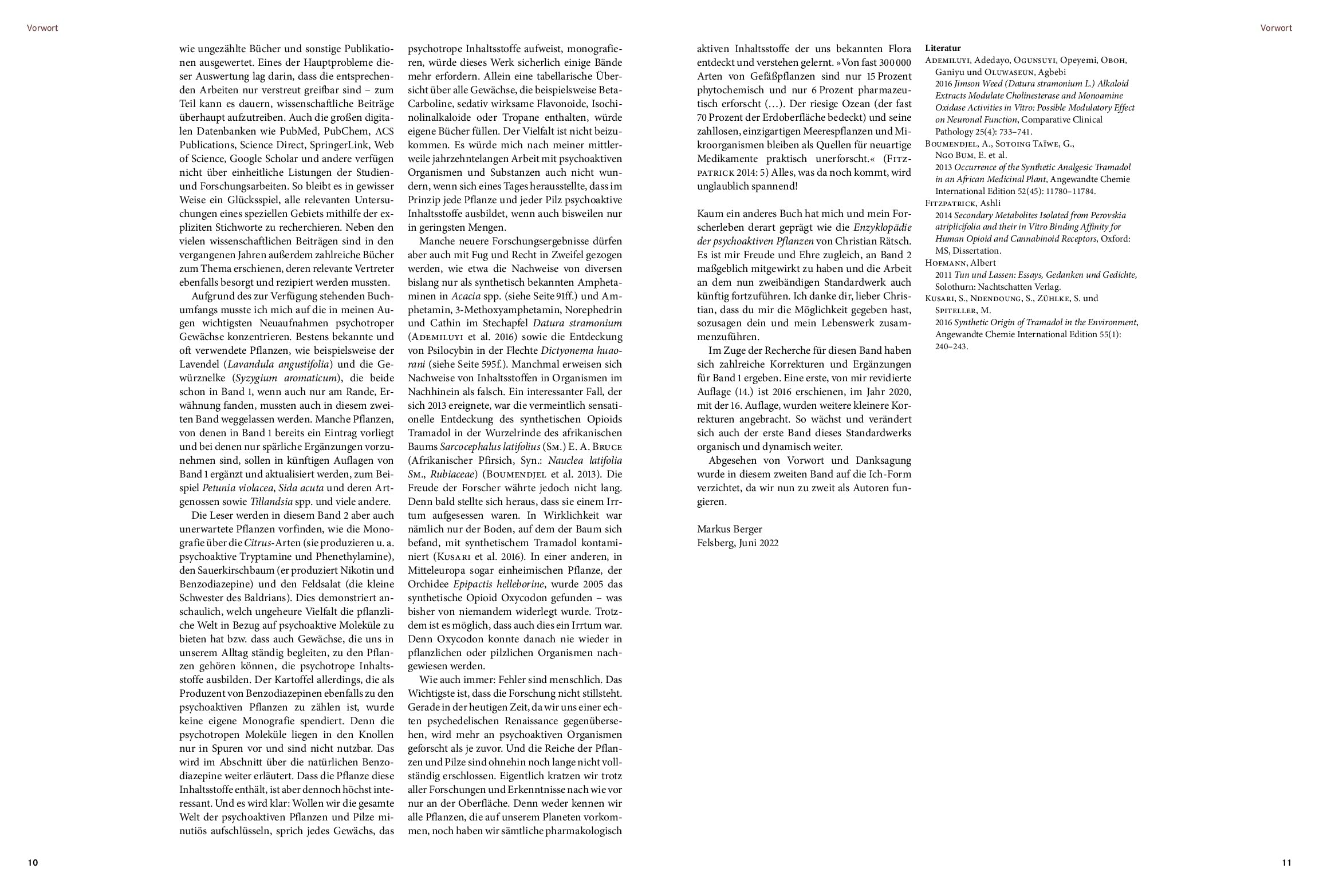 Enzyklopädie der psychoaktiven Pflanzen – Band 2: Neue Pflanzen, Pilze, Bakterien. Anwendung. Kulturgeschichte. Botanik, Dosierung, Anbau und Wirkung