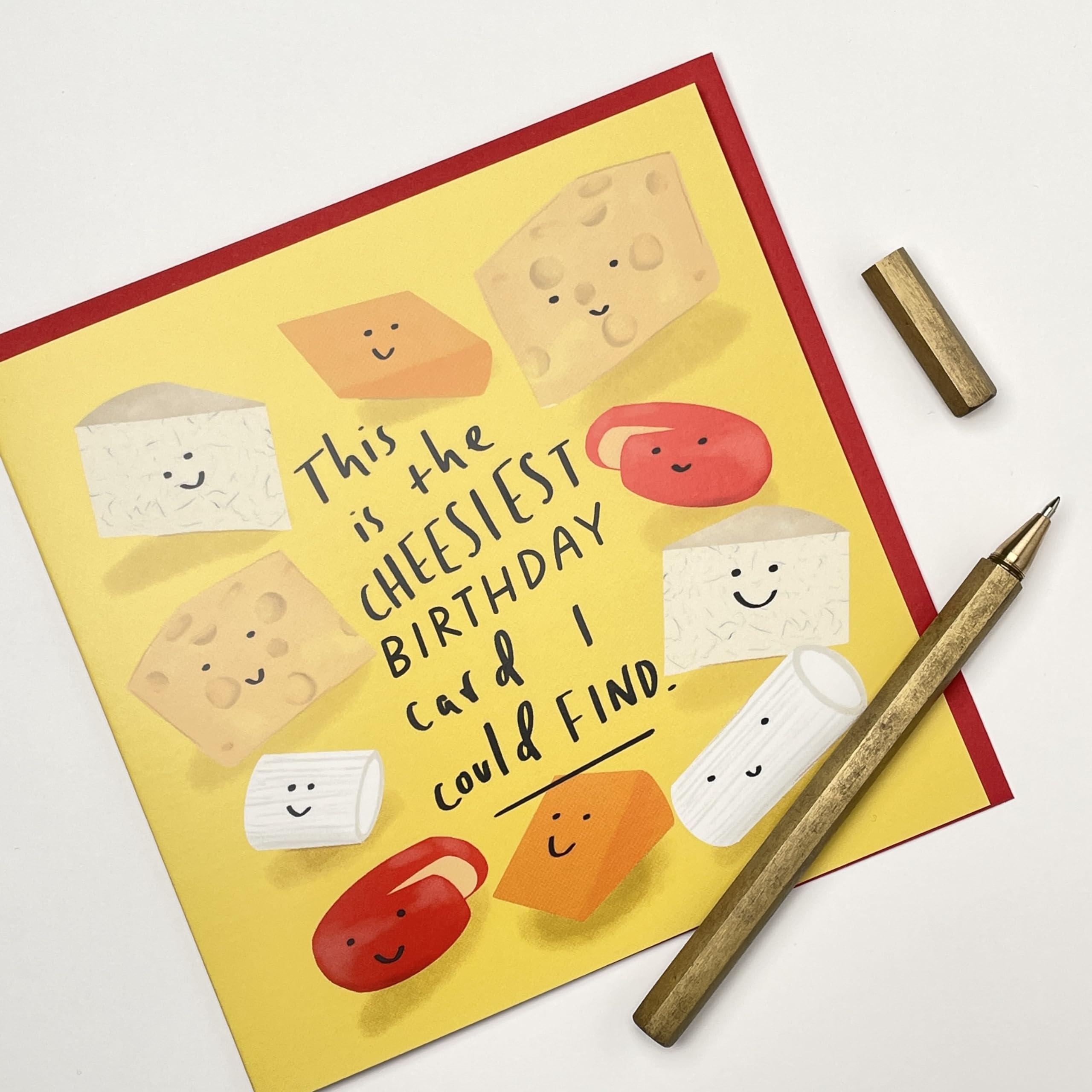 Old English Co. Carte D'anniversaire Amusante Pour Cousin U2013 Jolie Carte D'anniversaire Pour Lui Ou Elle U2013 Carte De Blague Pour Cousin Préféré | Intérieur Vierge Avec Enveloppe