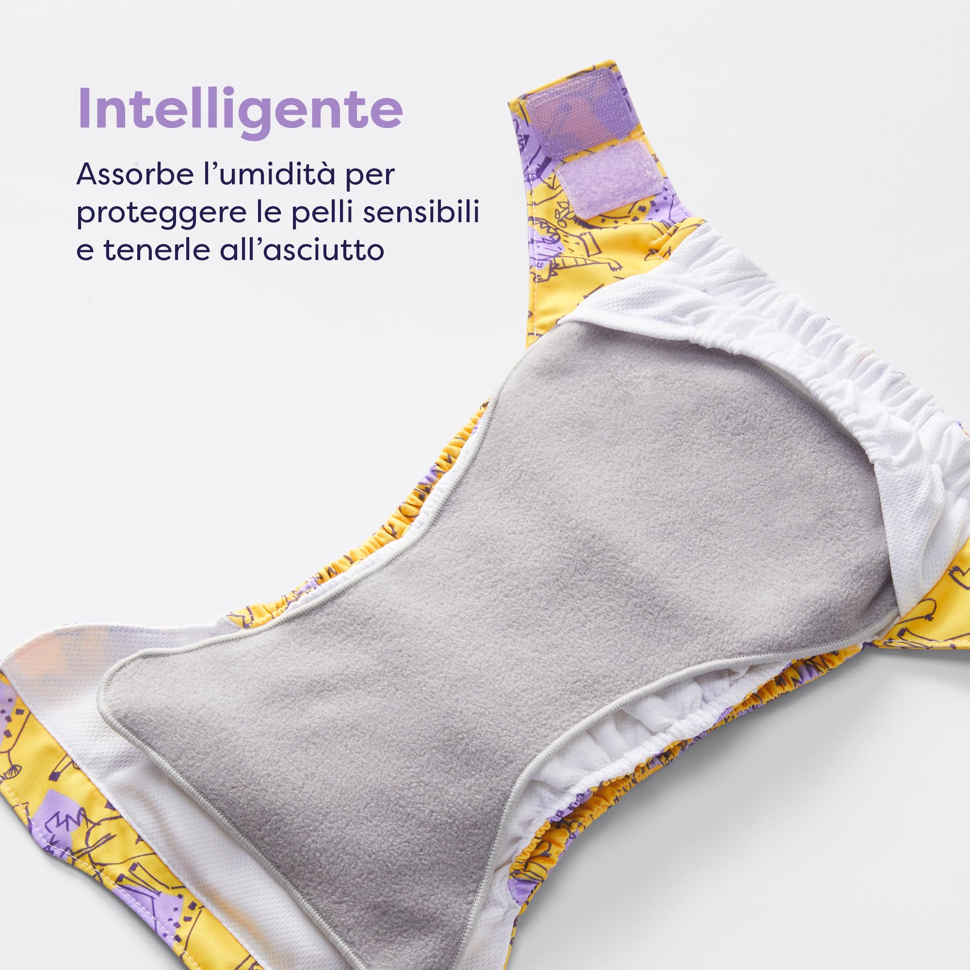 Borsa Pannolini Riutilizzabile 2 Pezzi - Wet Bag Impermeabile Per Neonati - Foto 6