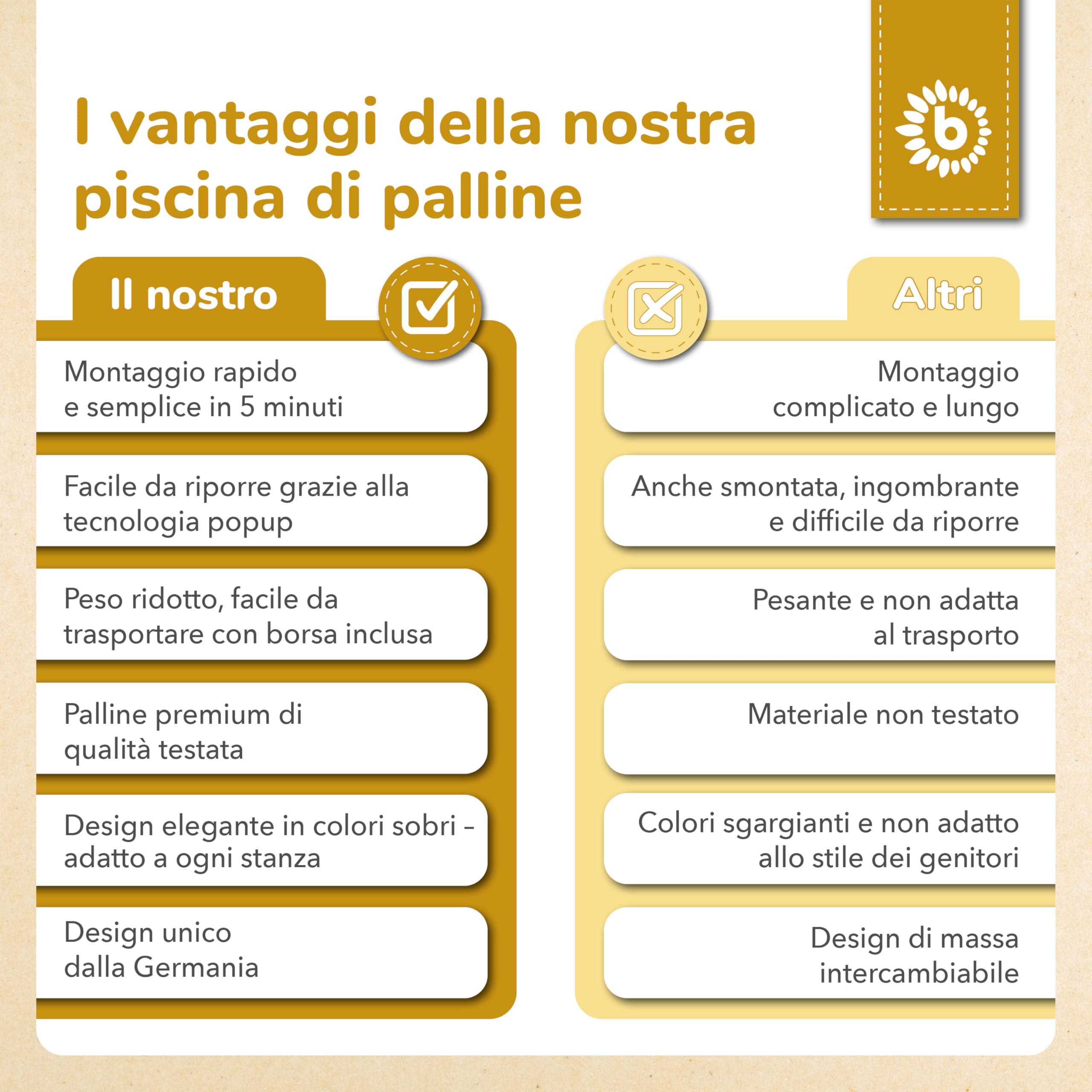 Bieco Piscina di palline per interni Pop Up Dots | Include 50 palline | Principessa | Tenda per bambini | Tenda da campeggio per ragazze | Tenda per bambine