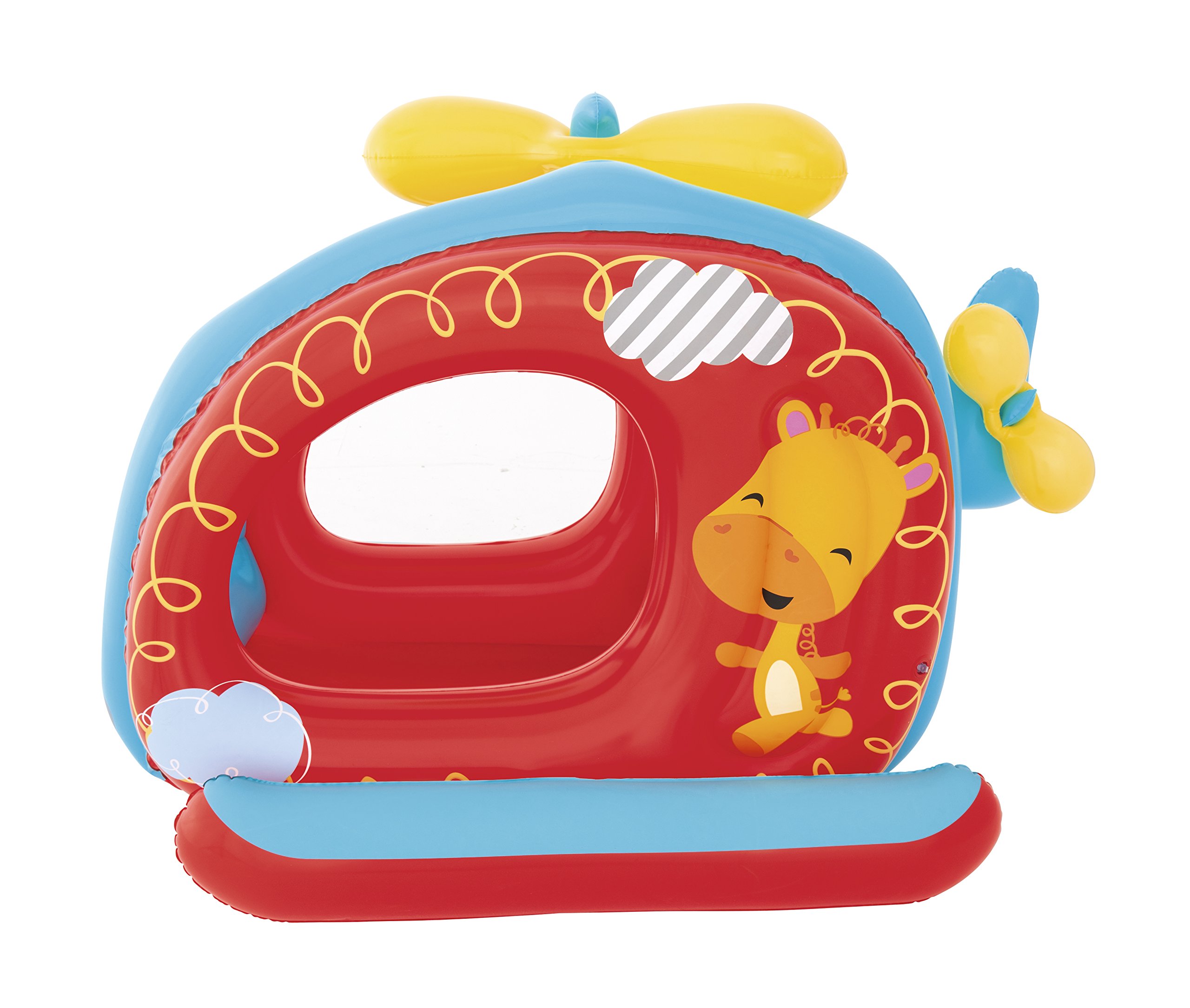 Bestway Fisher-Price Centrum zabaw/Piłka Helicopter, 137 x 12 x 97 cm
