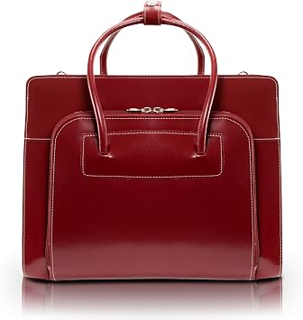 McKlein LAKE FOREST, 15" Leather Business Women Laptop/Tablet Briefcase Bag/Leather Case, Computer Travel Case, Laptop Professional Shoulder Bag