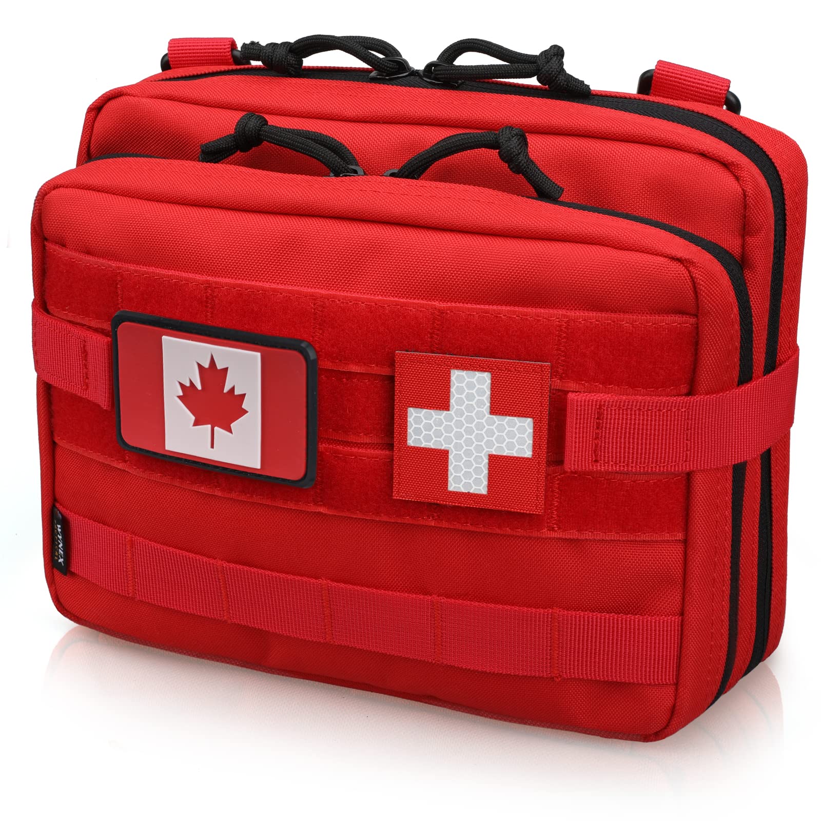 WYNEX Sac tactique Admin Molle - EDC EMT - Sac utilitaire - Sac de fixation - En nylon 1000D - Étanche
