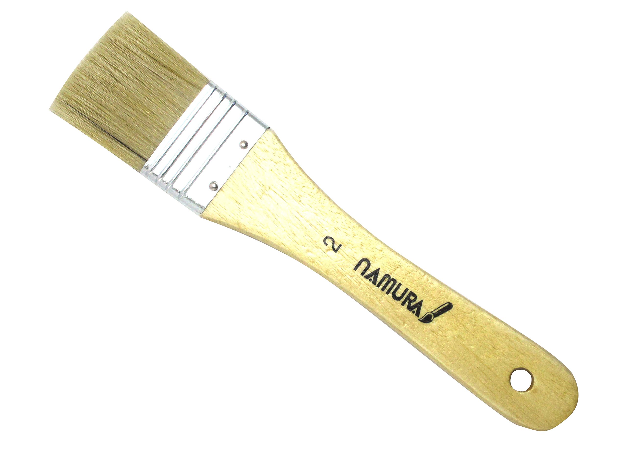 Amazon.com: Namurataiseidou No. 2 Oil Color Brush 1.6 inches
