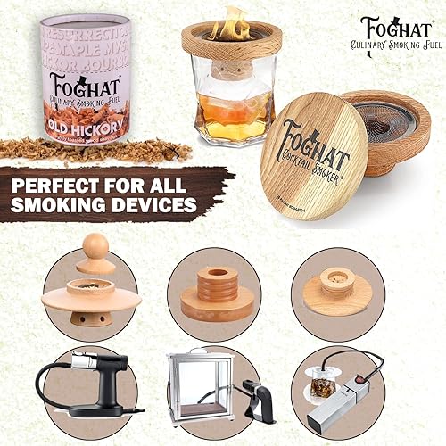 Vista 136 de Virutas de madera – Virutas de roble de vino caliente de 4 onzas para ahumador, whisky y bebida, chips de madera natural y culinaria para ahumadores