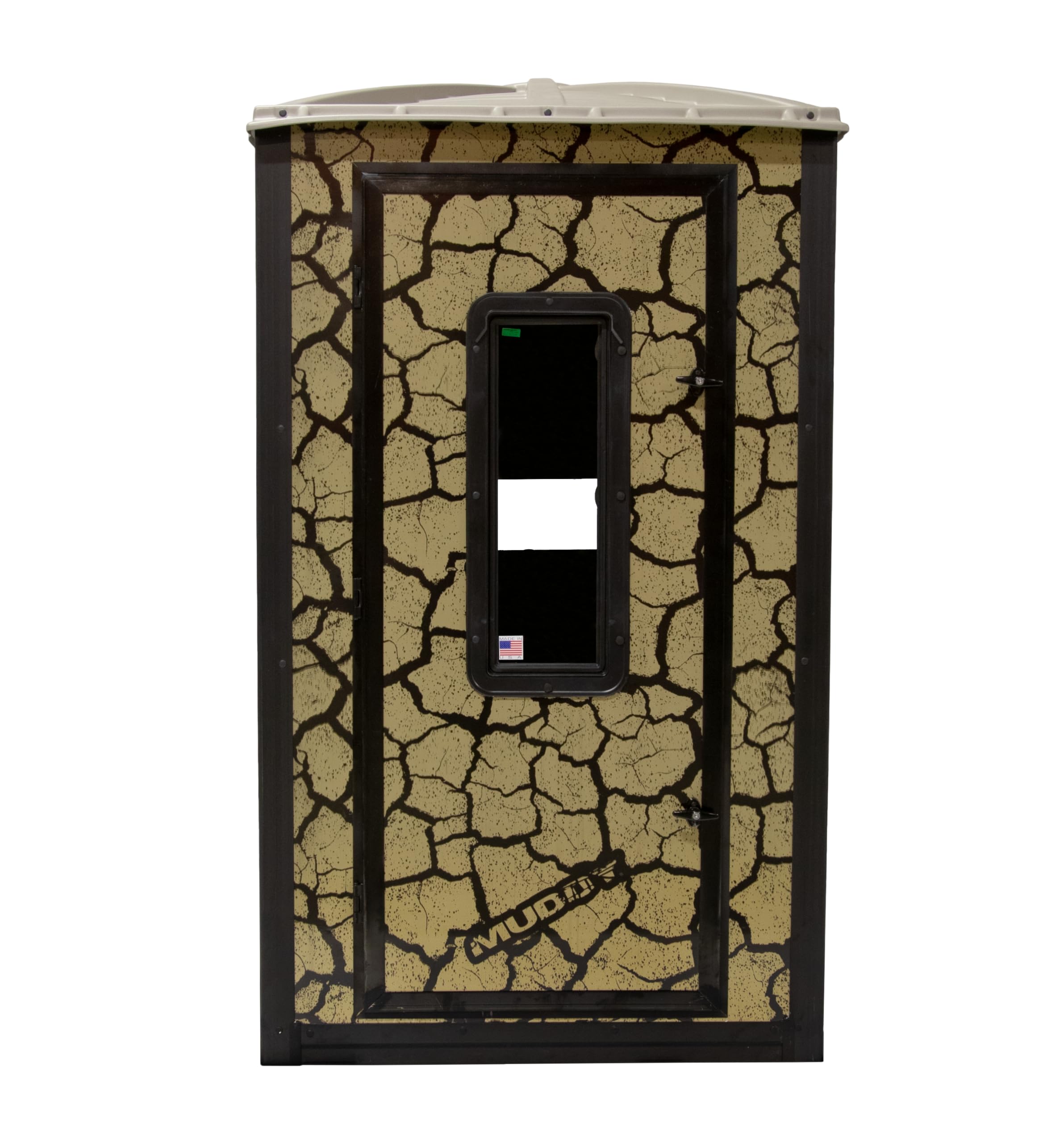 Striker Box Blind/Steel WALL CONSTUCTION/Cracked MUD CAMO
