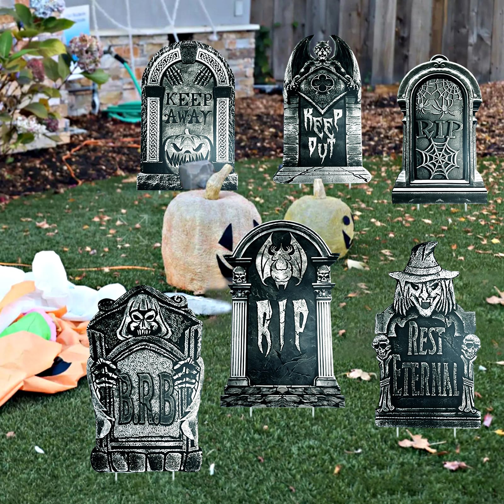 Diy Halloween Tombstones Weekend Project: Easy, Funny Halloween