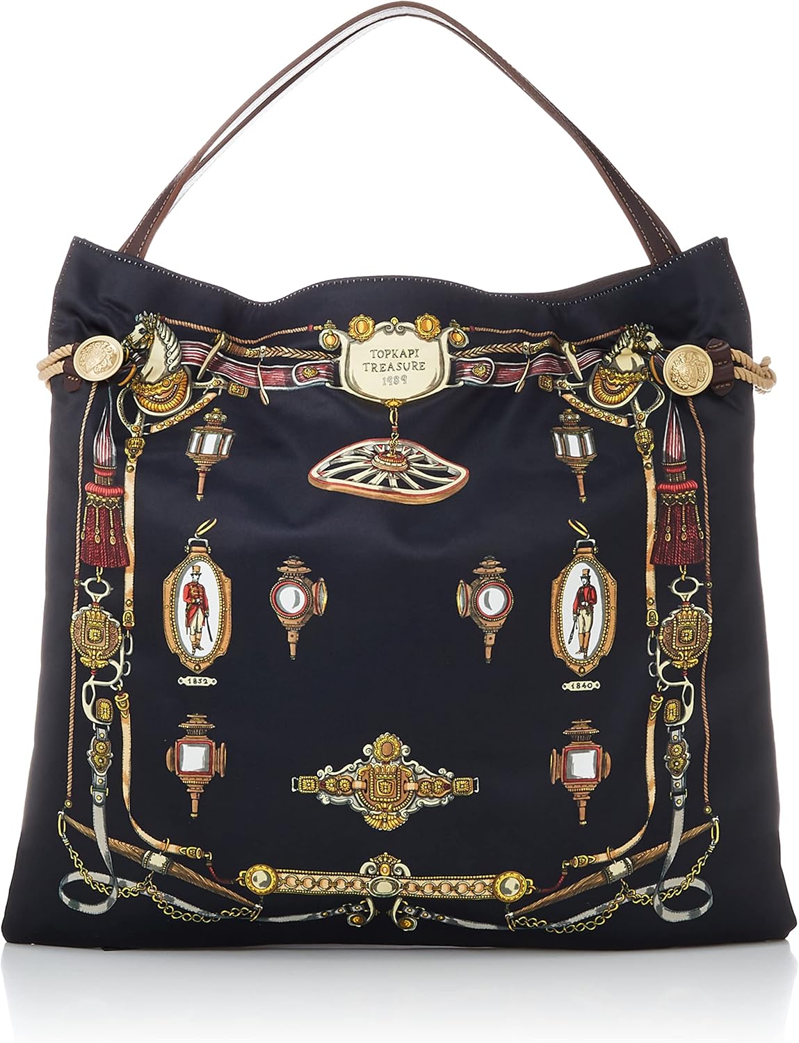 Topkapi TREASURE Archive Mild Satin Scarf Panel Pattern Tote