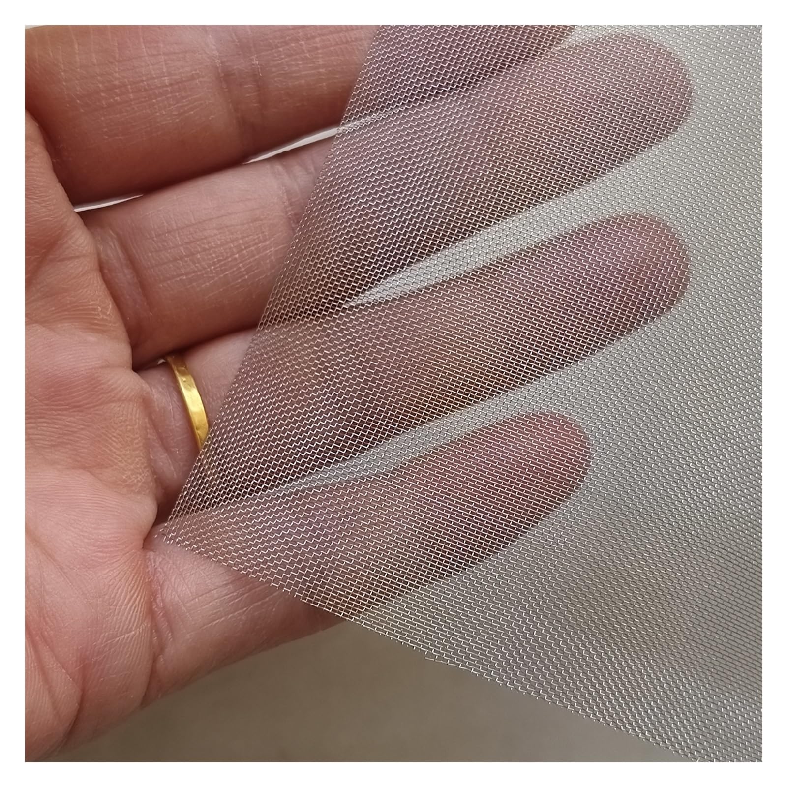 18 Mesh Rete Metallica Inox, Maglia In Acciaio Inossidabile Con Foro Per Maglie Da 1,06mm Foglio Filtrante, Resistente Alla Corrosione Maglia Del Roditore(1.2x6m)