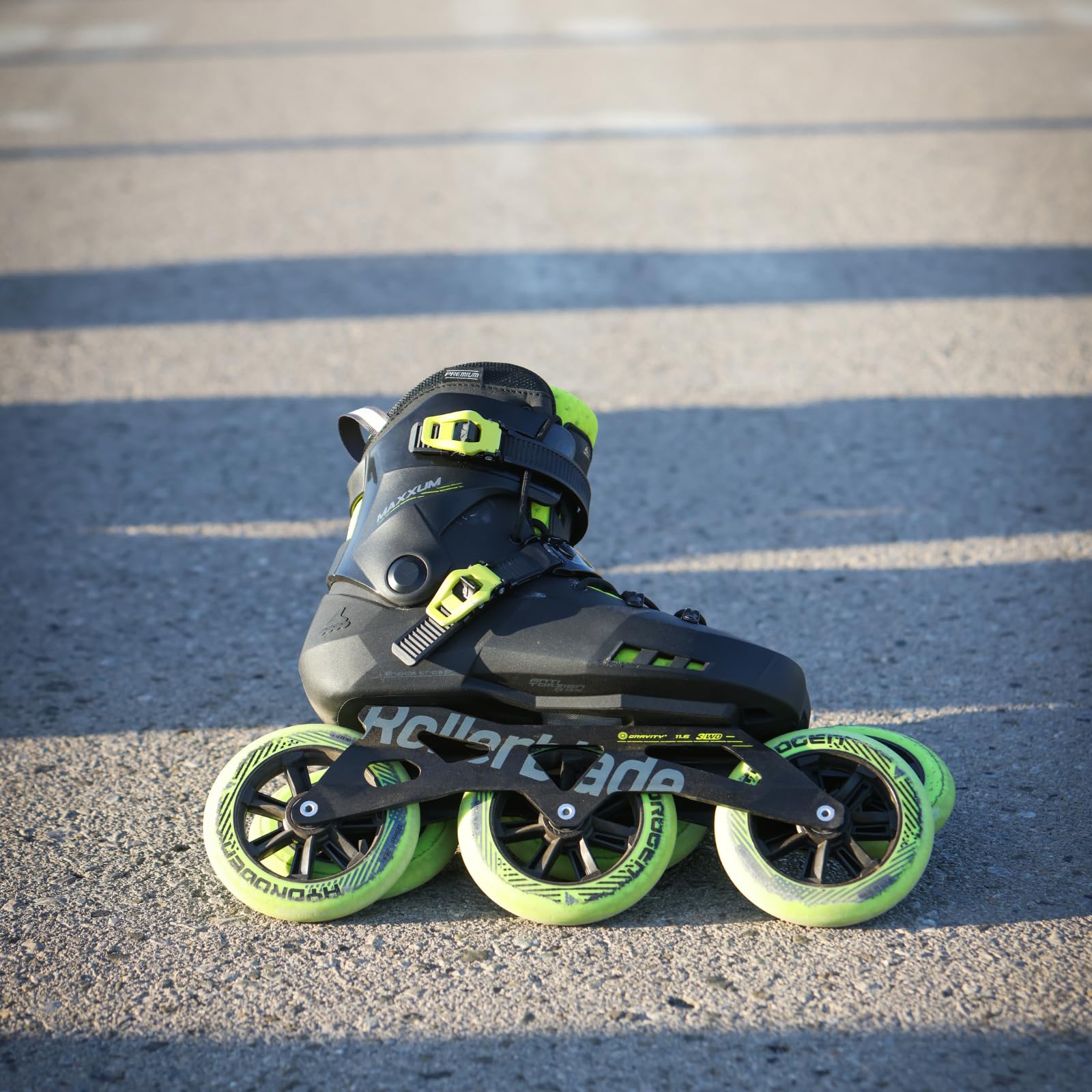 Rollerblade MAXXUM 125 Inline Skate 2024 Black/Lime