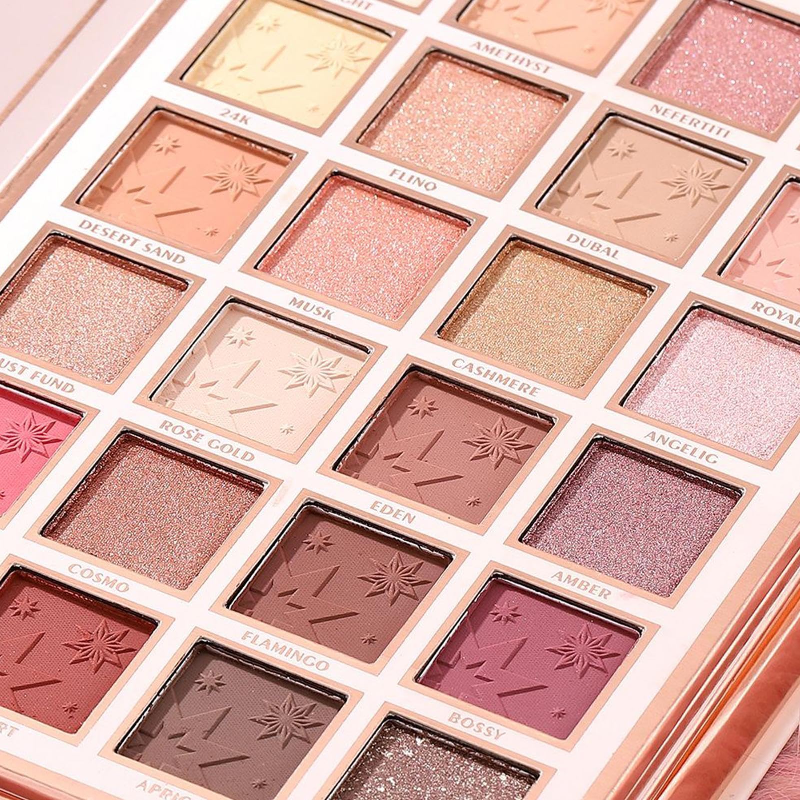 Palette Di Ombretti 48 Colori Opaco Brillante Illuminante | Trucco A Forma Di Libro Ideale Per Donne E Ragazze Per Halloween Uso Quotidiano Feste E Viaggio