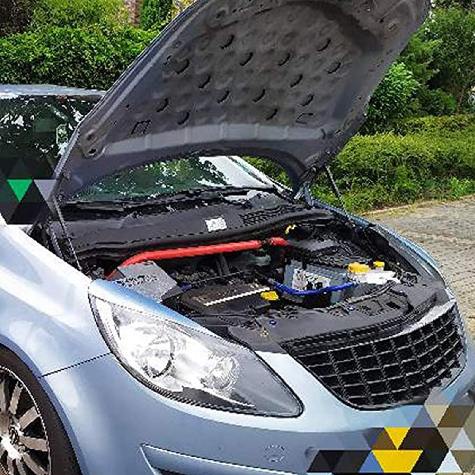 Asta Sostegno Cofano Auto Regolabile 45-75cm - Supporto Telescopico Per Motore, Sicuro E Pratico - Foto 4