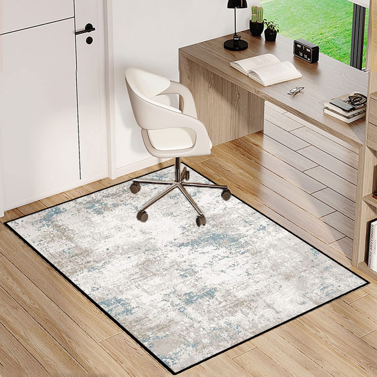 Single tree forest Office Chair Mat,Chair Mat For Hardwood Floors,Multi-Purpose Protector Chair Carpet For Home And Office — image 1